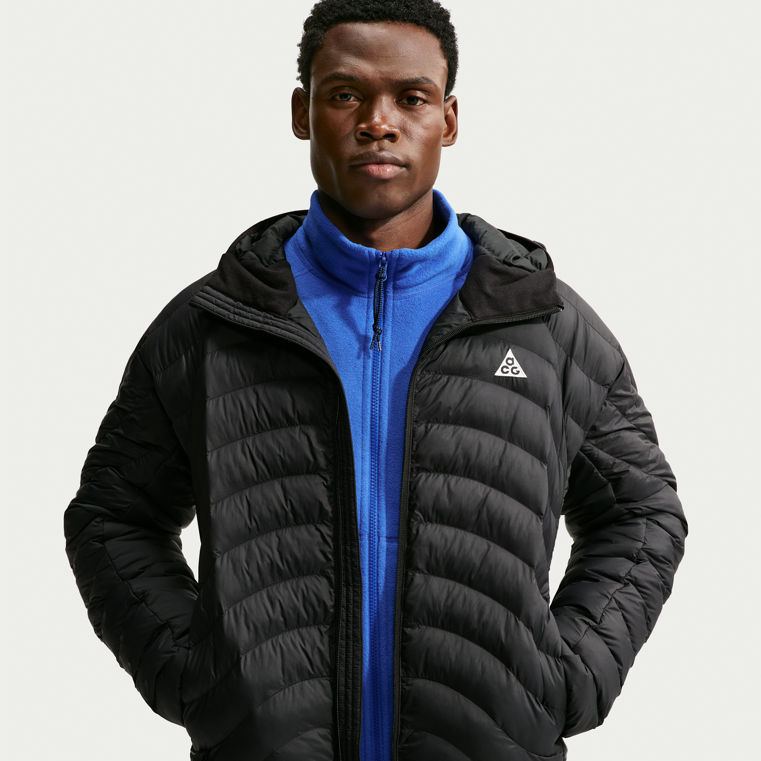 Men's Nike ACG Lava Flow Therma-FIT ADV Hooded Jacket in Black | IR2244-010