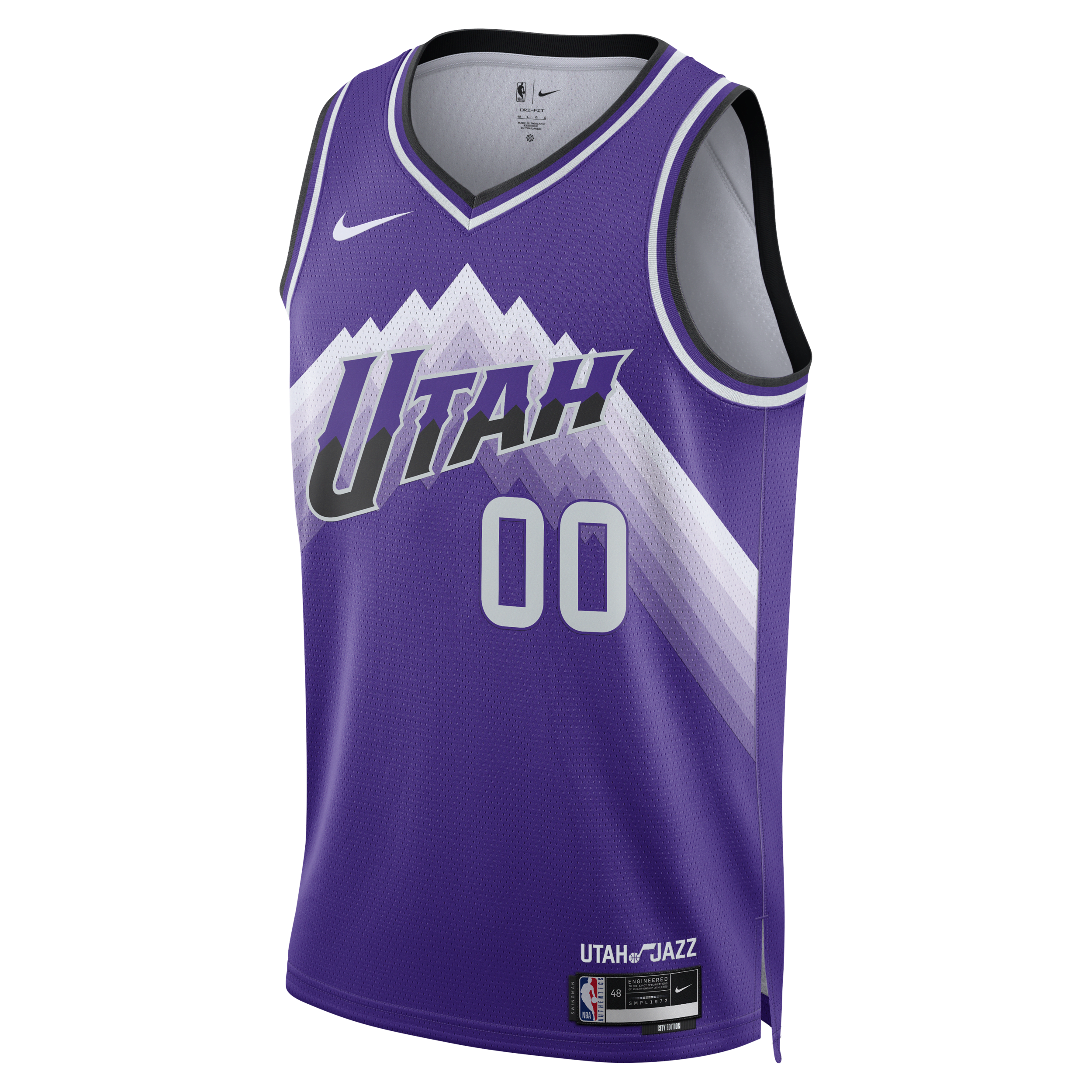 Jordan Clarkson Utah Jazz City Edition 2023/24 Nike Men's Dri-fit Nba Swingman Jersey In Purple