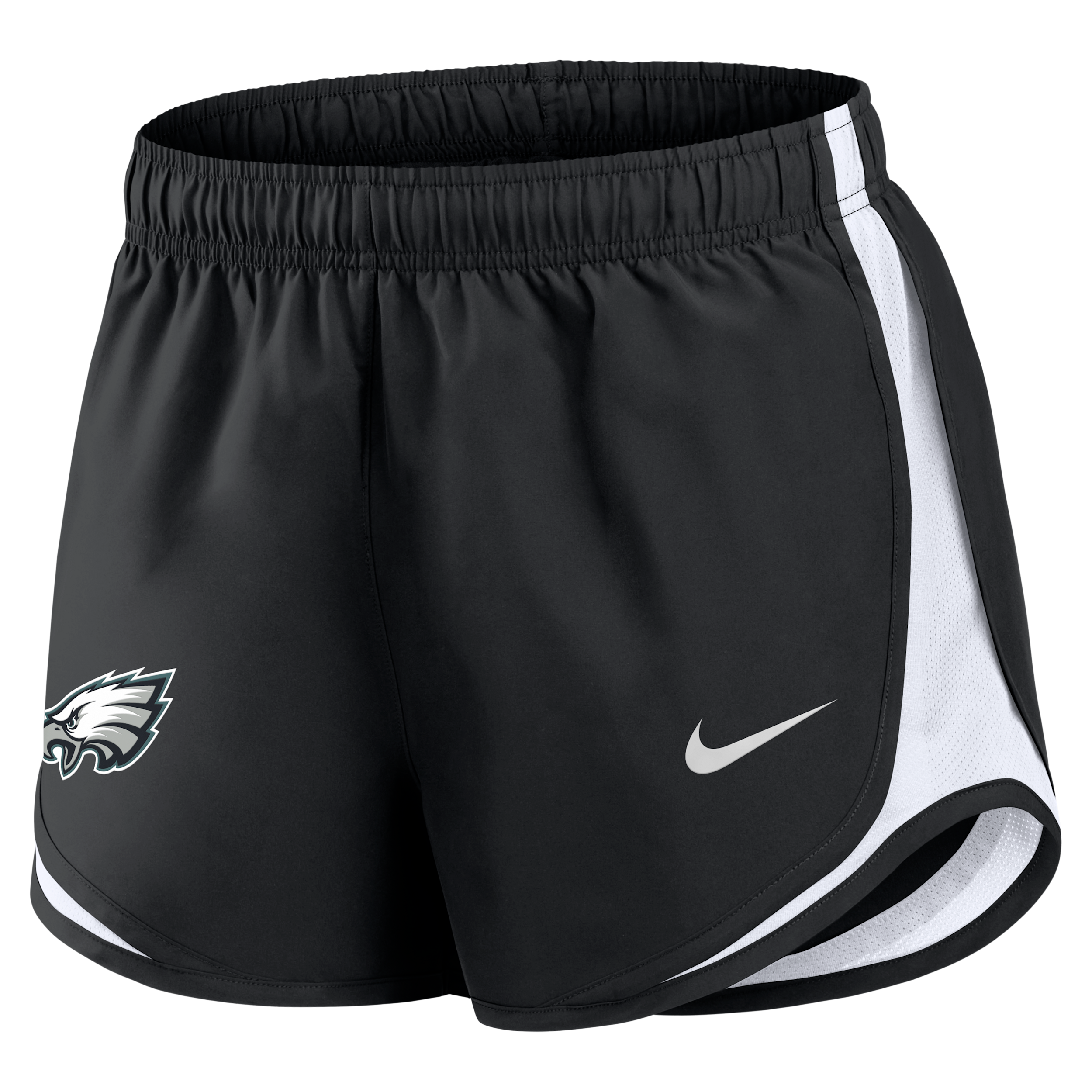 Philadelphia Eagles Tempo Nike Women's Dri-FIT NFL Shorts in Black | 04PK093N86-T2G