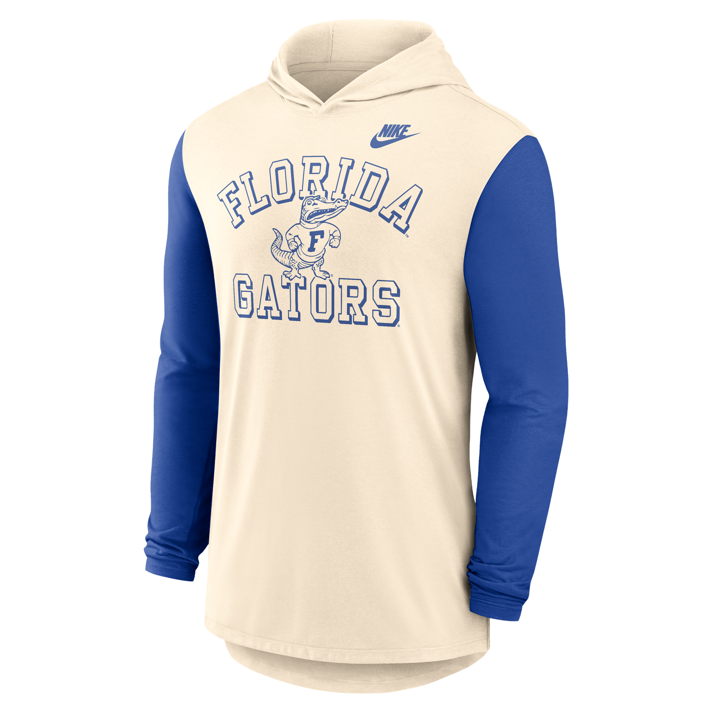Nike Florida Legacy Men's Dri-fit College Long-sleeve Hooded T-shirt In Neutral