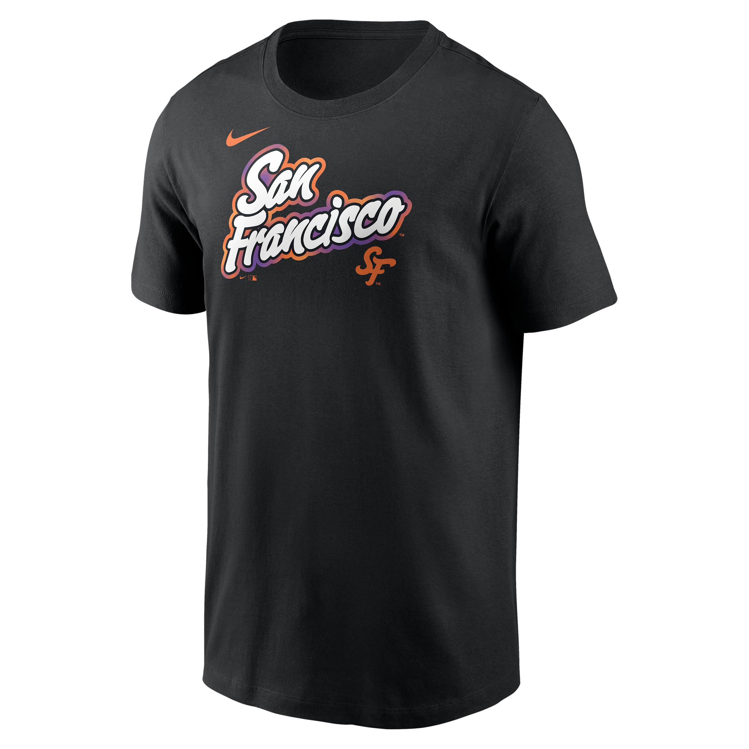 San Francisco Giants City Connect Wordmark Nike Men's MLB T-Shirt in Black | N19900AGIA-APT