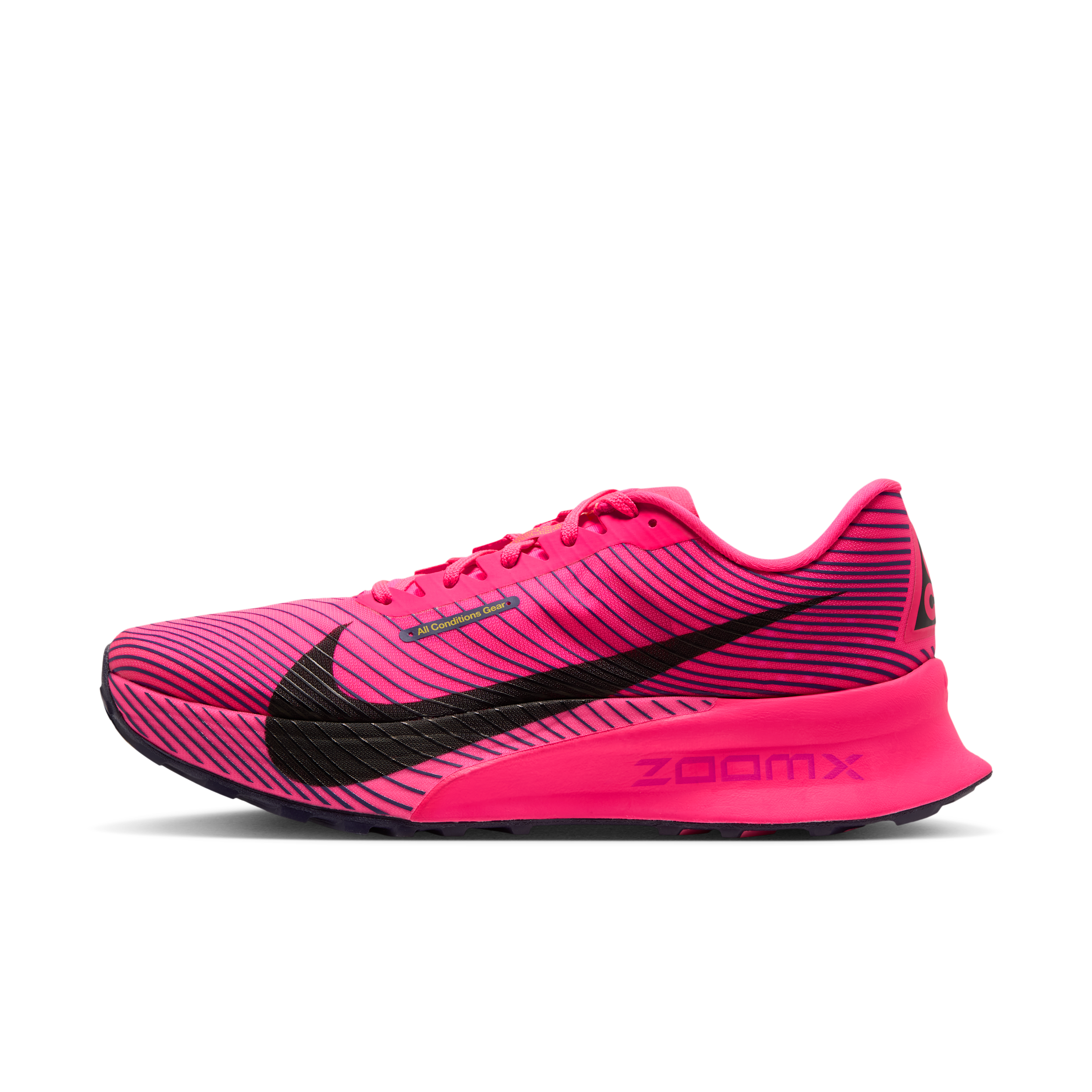 Men's Nike ACG Ultrafly Trail Trail Racing Shoes in Pink | HF5668-601
