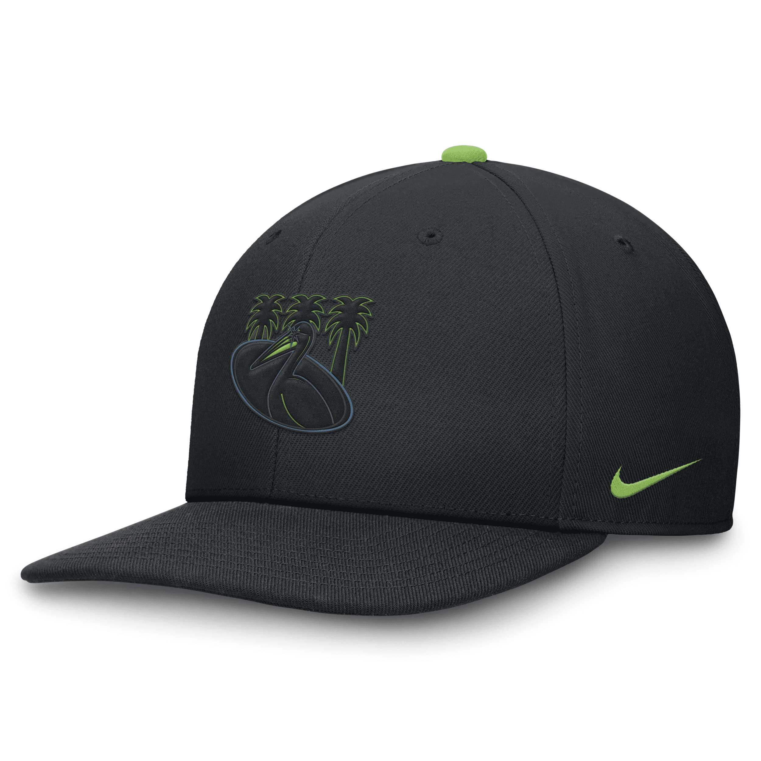 Nike Tampa Bay Rays City Connect Pro  Men's Dri-fit Mlb Adjustable Hat In Black