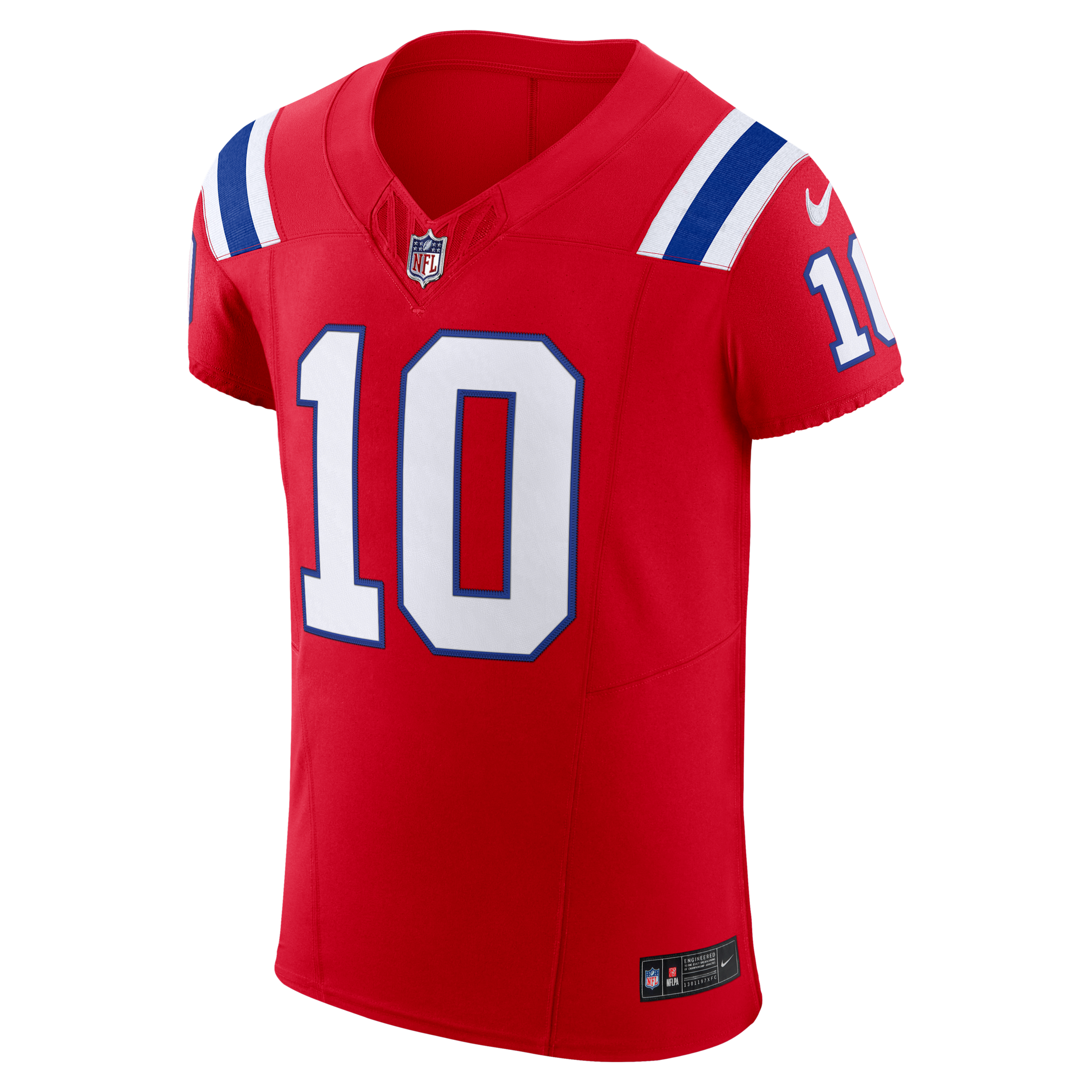 Drake Maye New England Patriots Nike Men's Dri-FIT NFL Elite Jersey in Red | 58NMNPEA8KF-AWF