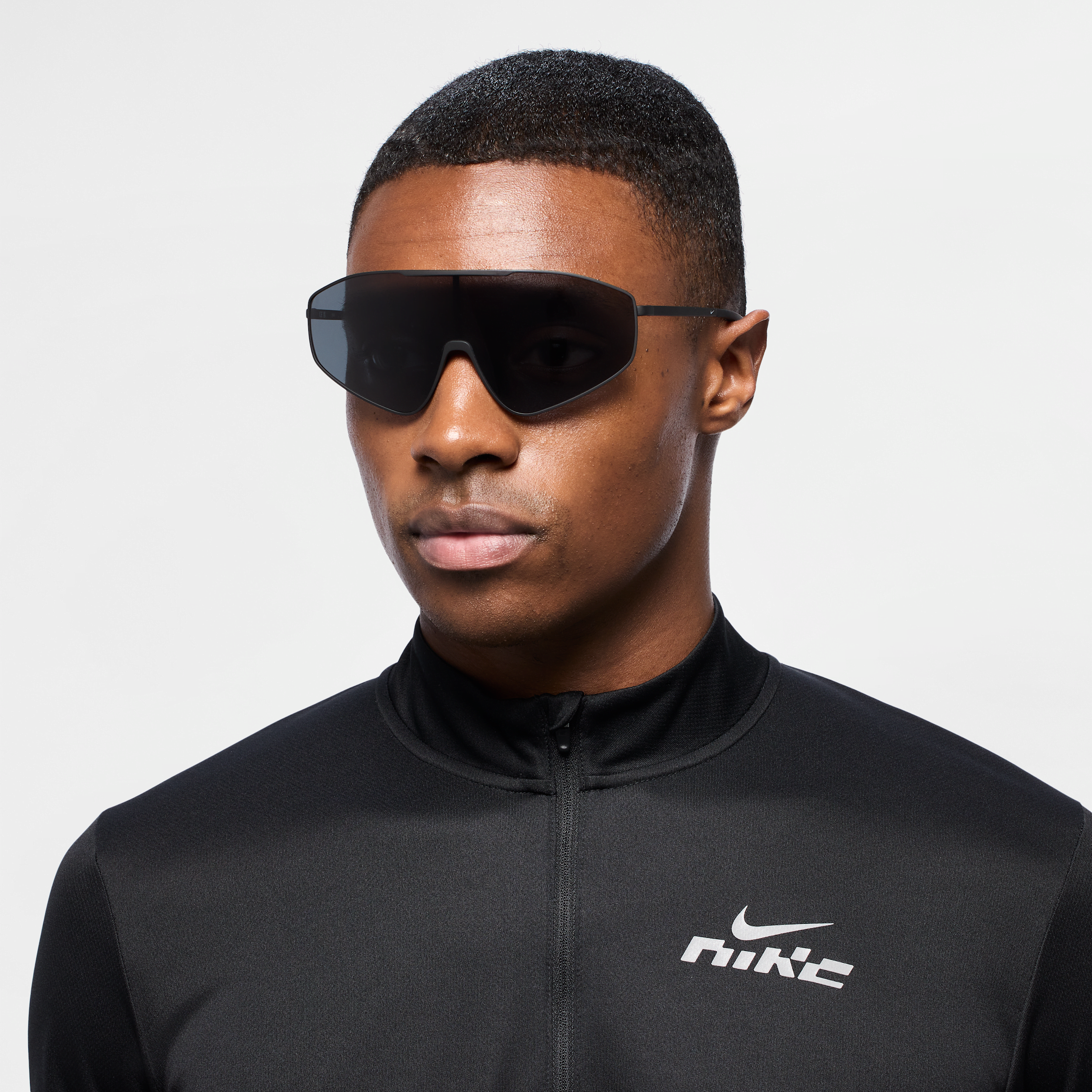 Nike Unisex Echo Shield 2 Sunglasses In Black