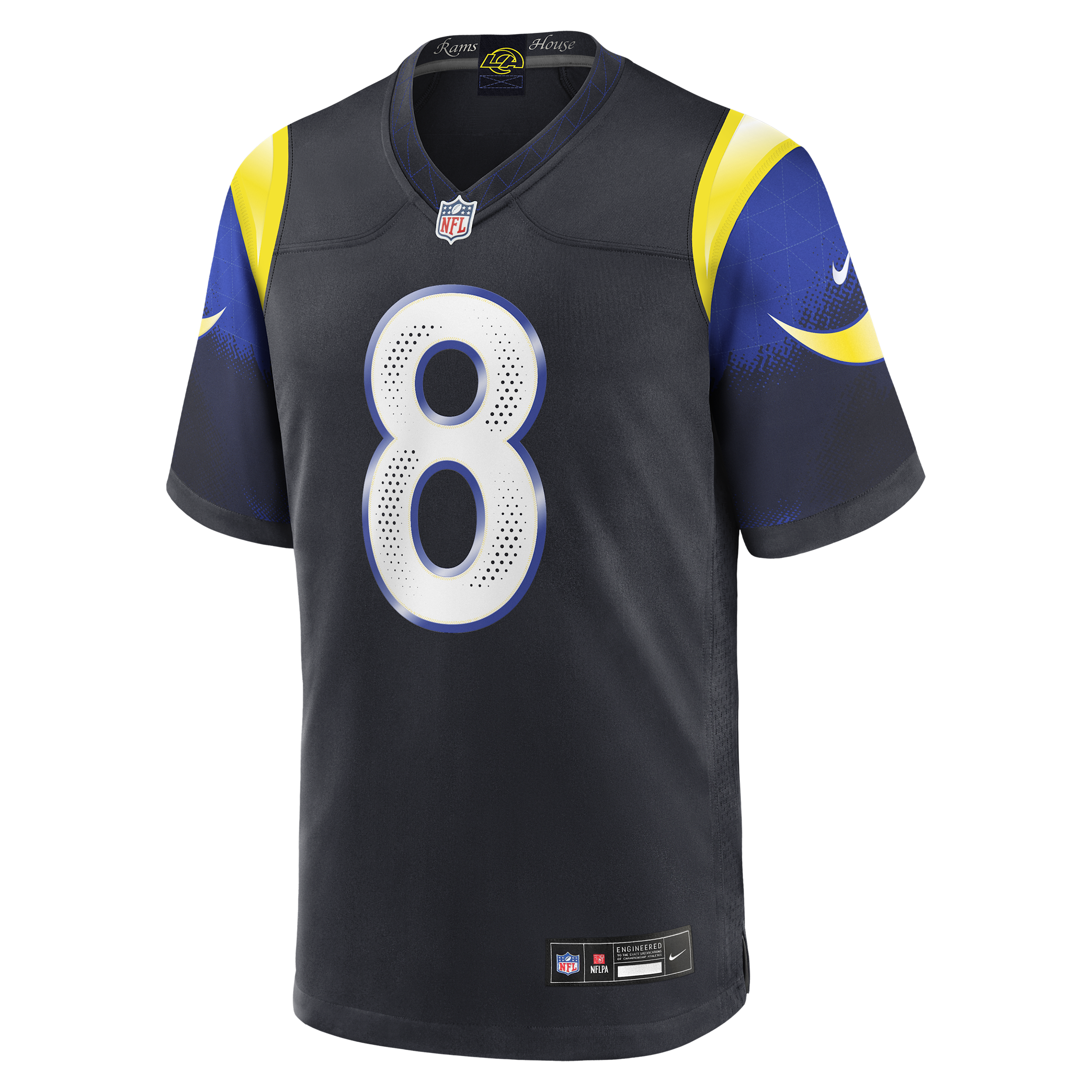 Nike Jared Verse Los Angeles Rams Rivalries Collection  Men's Dri-fit Nfl Limited Jersey In Blue