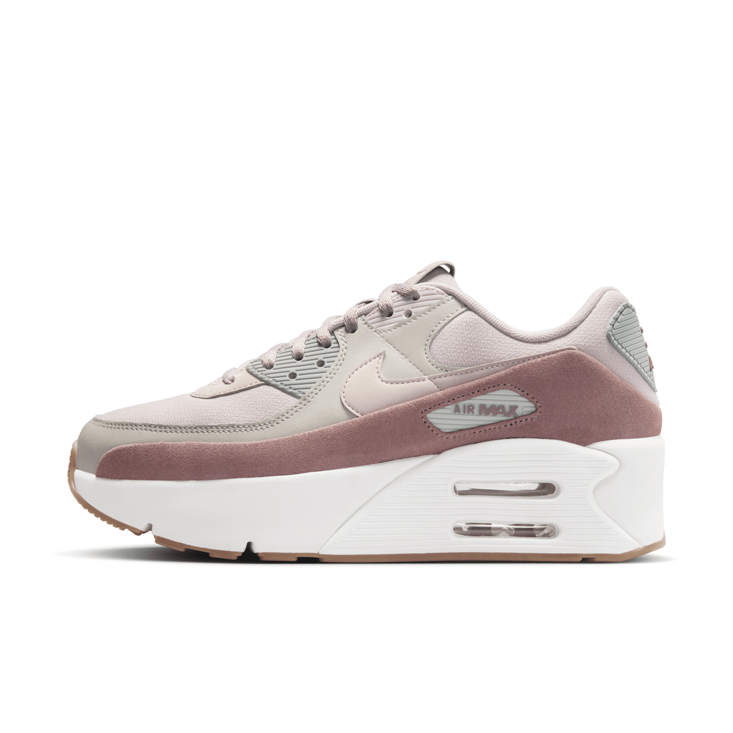 Shop Nike Women's Air Max 90 Lv8 Shoes In Grey