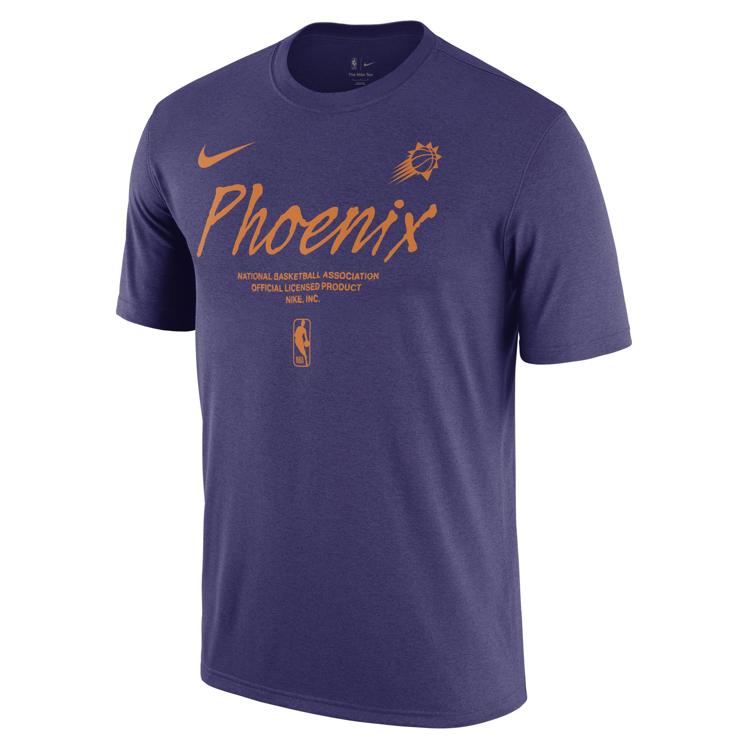 Nike Phoenix Suns Essential  Men's Nba T-shirt In Purple