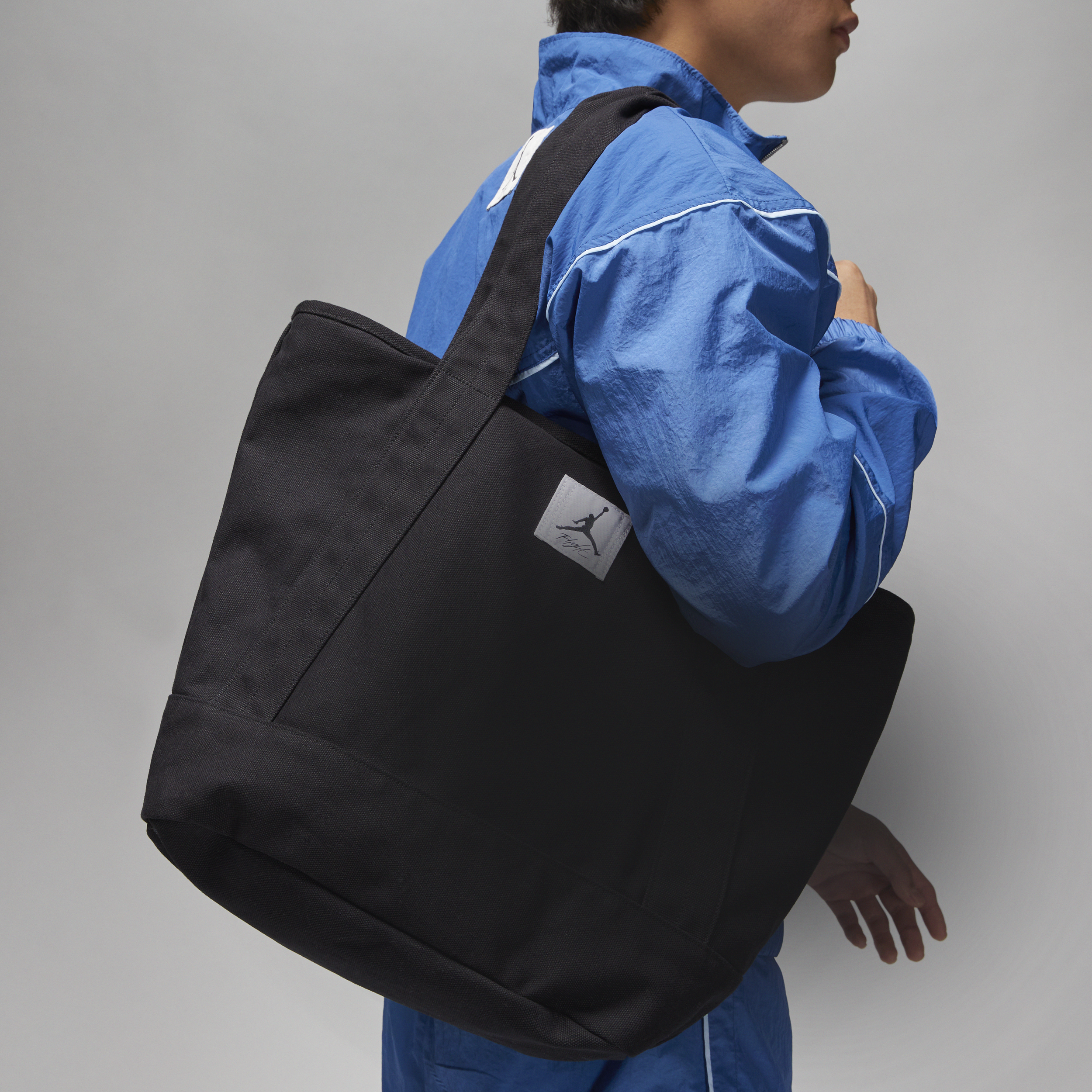 Jordan Kids' Women's  Flight Carryall Tote Bag Tote Bag (25l) In Black