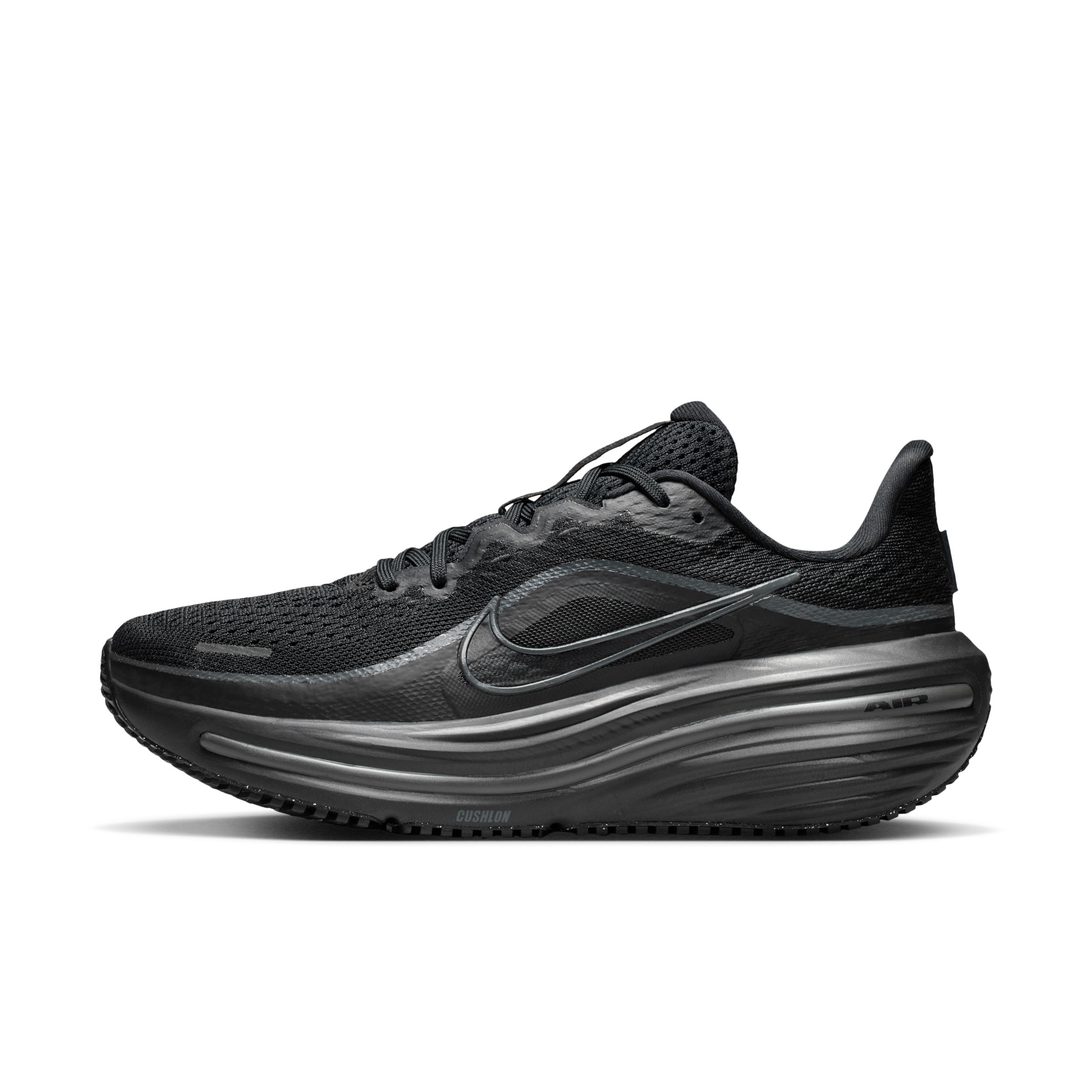 Nike Women's Winflo 12 Running Shoes, Size 5, Black/Black-Dk Smoke Grey