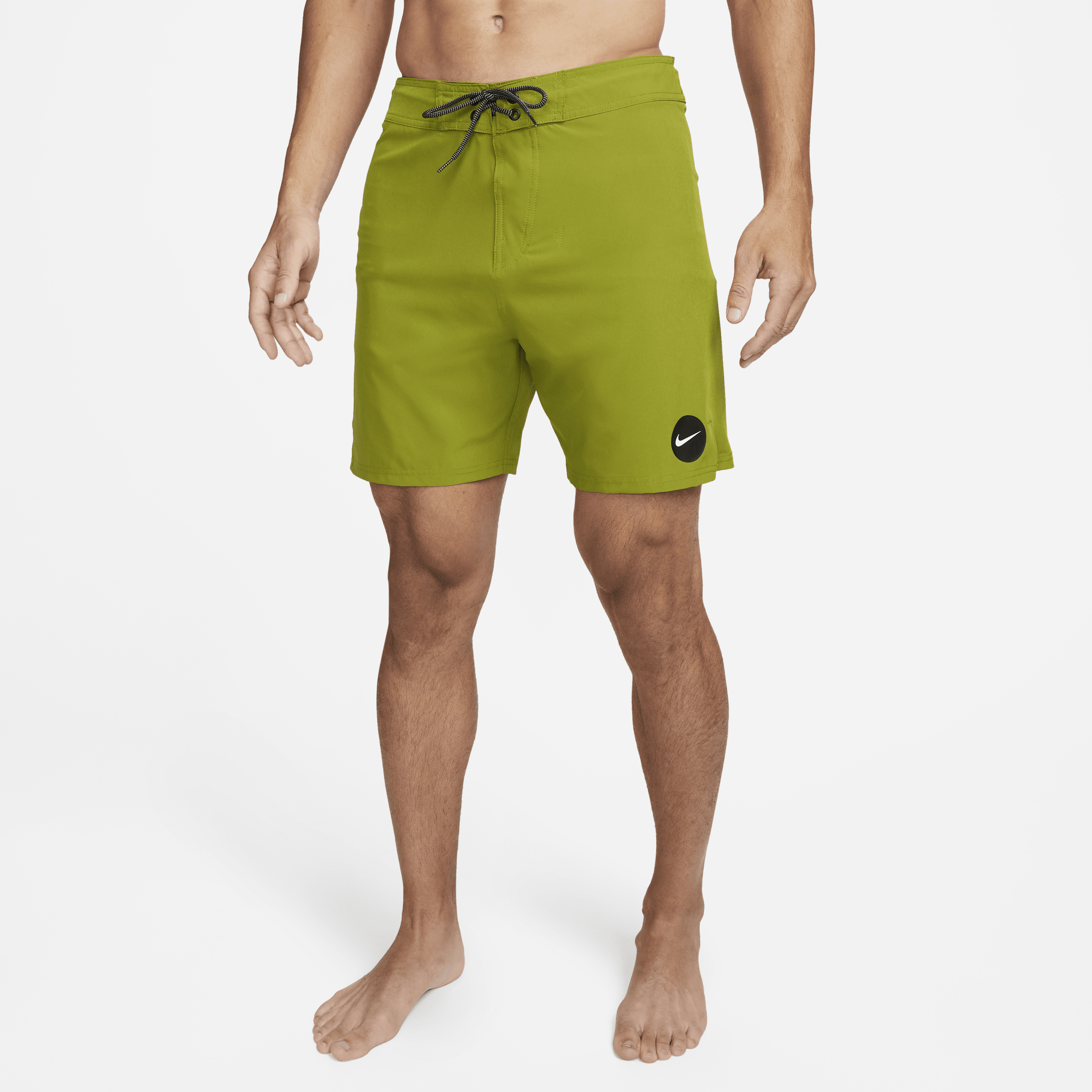 Nike Men's Essential 7" Swim Board Shorts In Green