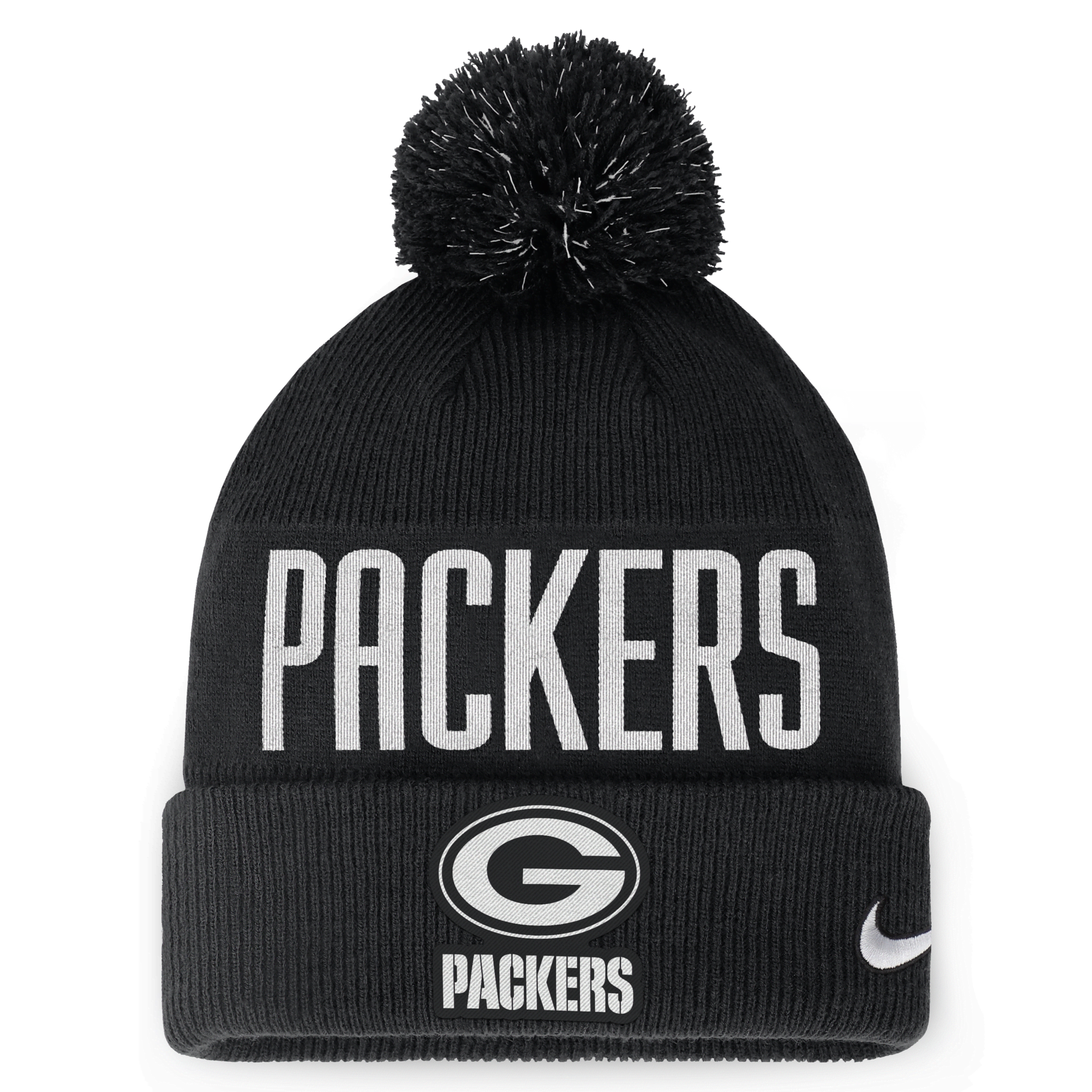 Nike Green Bay Packers Beanie Hat Adult One Size Green