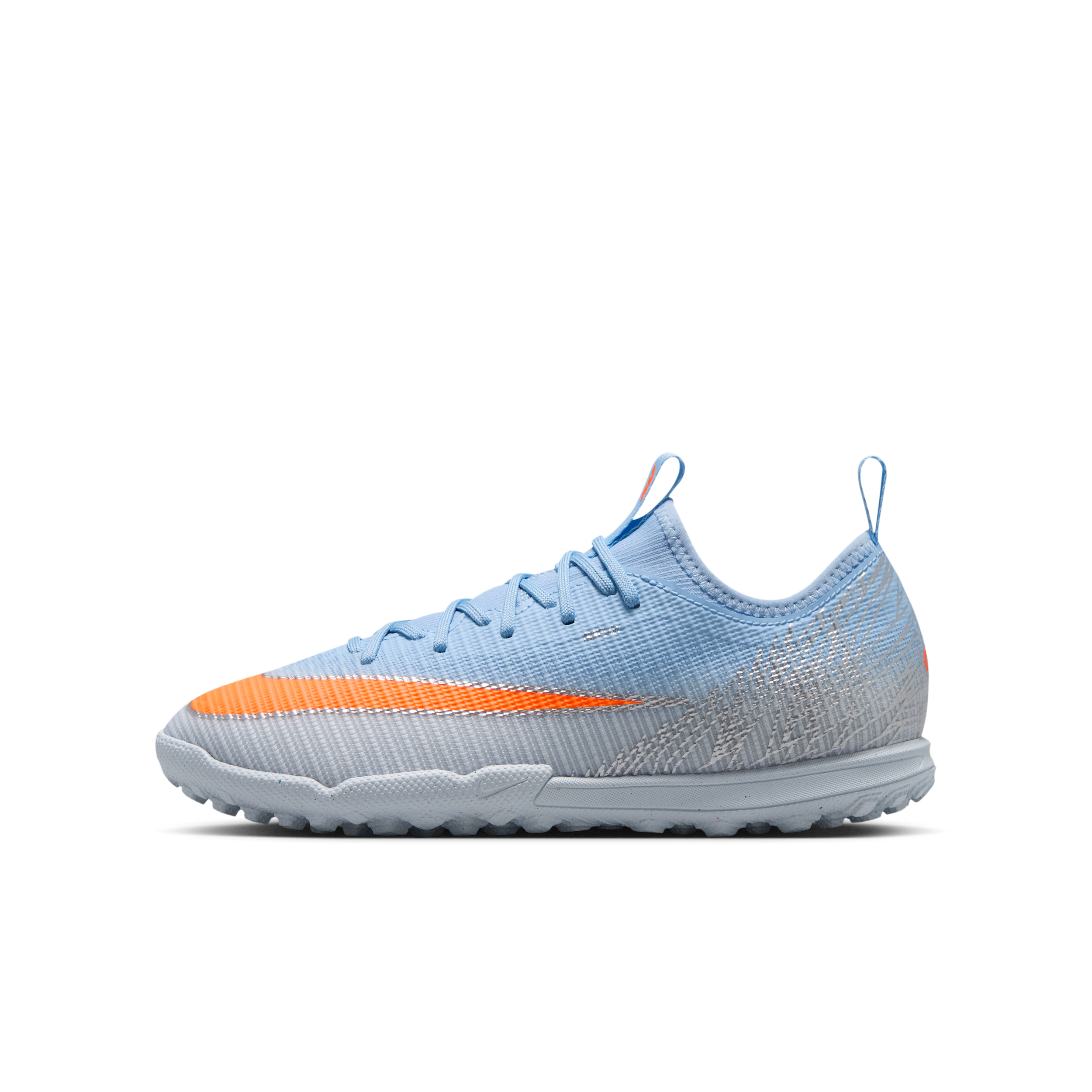 Nike United Jr. Mercurial Vapor 17 Academy Big Kids' Turf Low-Top Soccer Shoes in Multicolor | IQ6401-900
