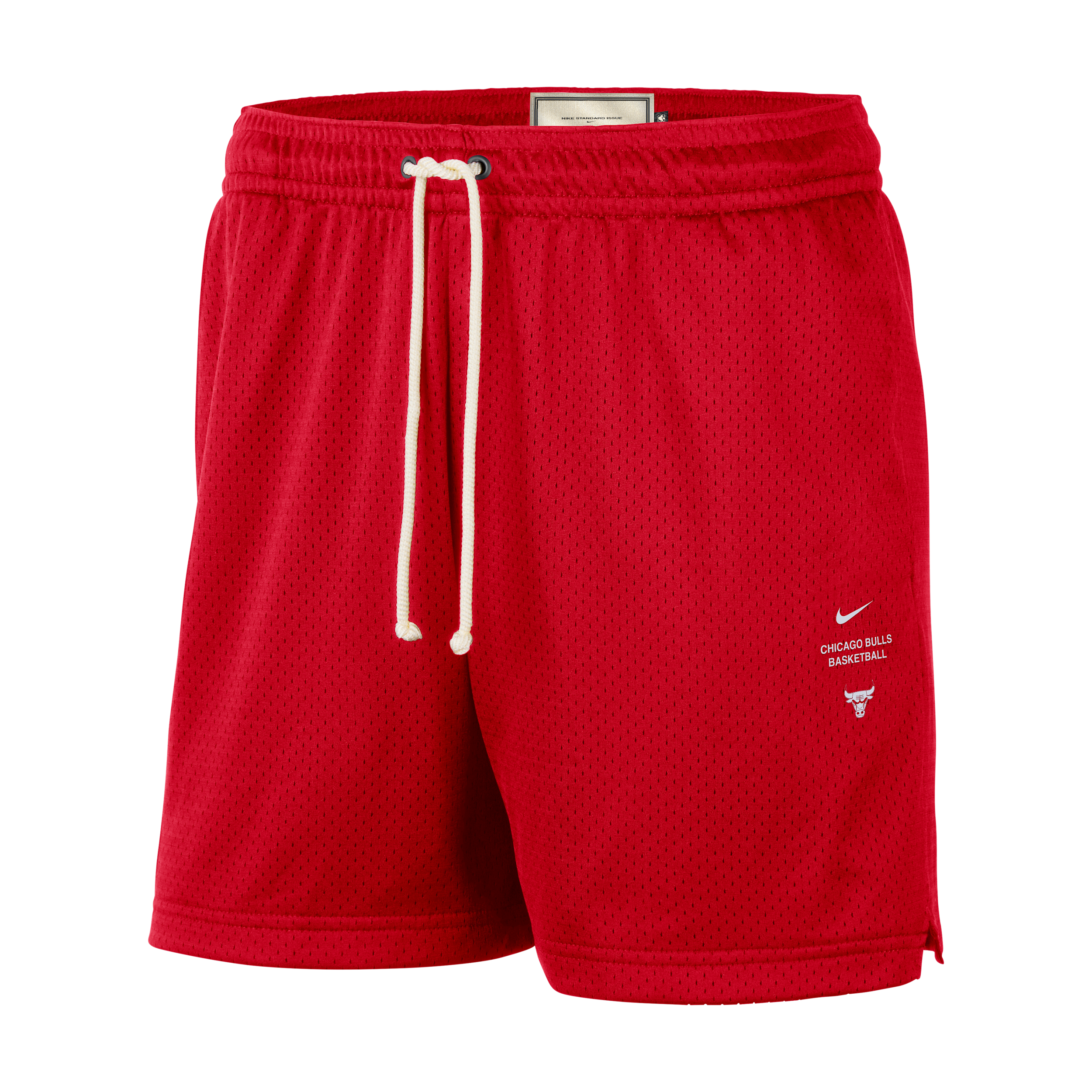 Nike Adult Chicago Bulls Worn With Obsession Standard Issue Dri-FIT Mesh Shorts, Men's, Large, Red