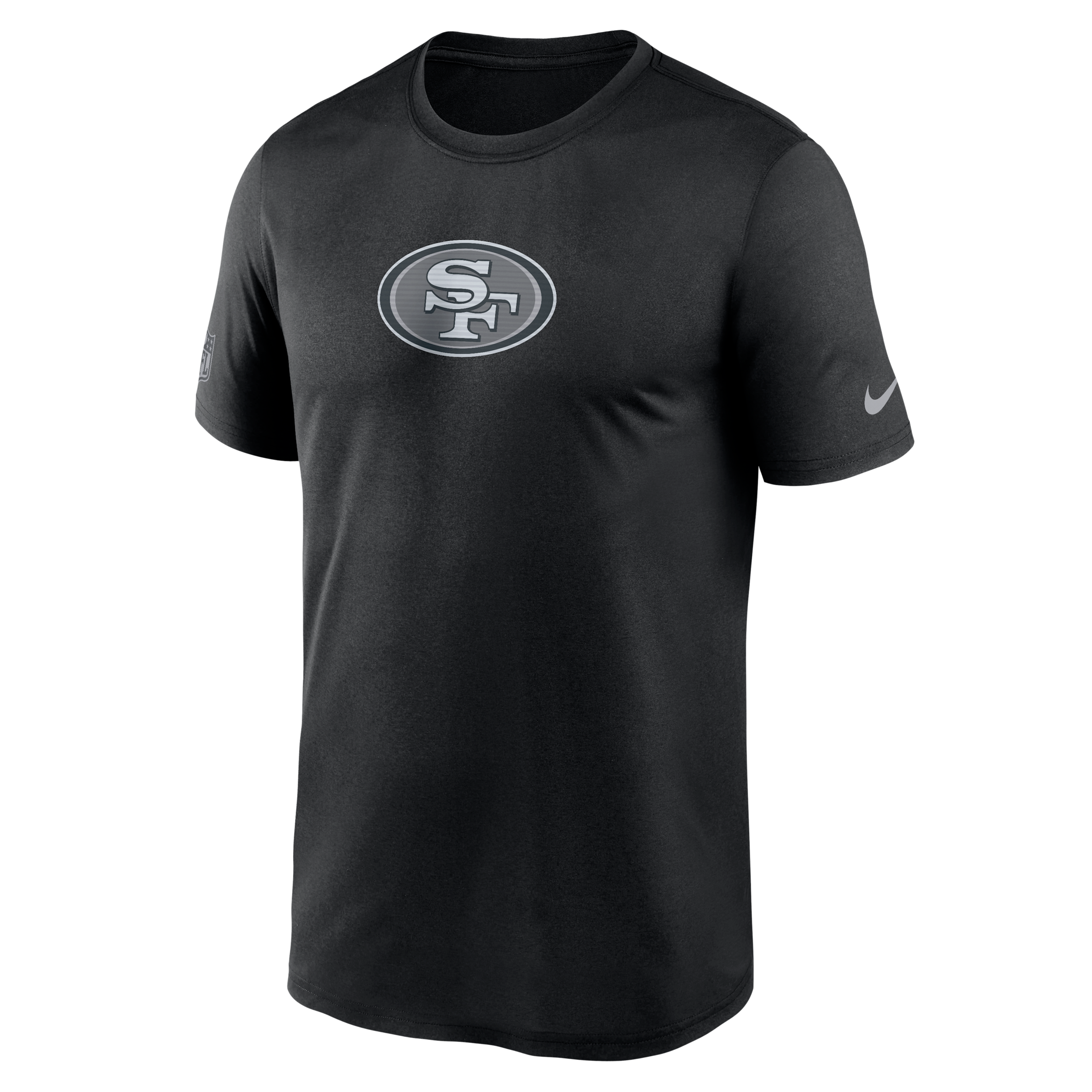 San Francisco 49ers Team Issue Legend Nike Men's Dri-FIT NFL T-Shirt in Black | 02TI00A9B-9LP