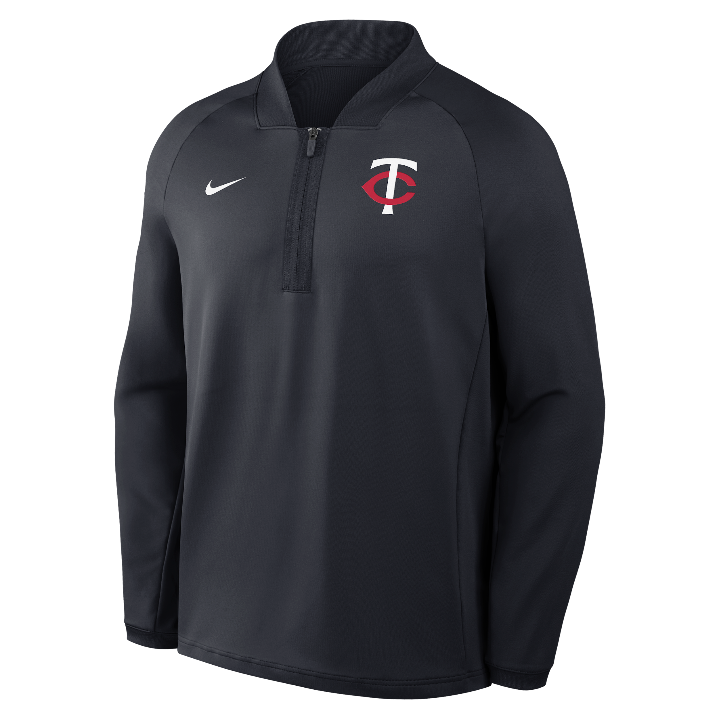 Minnesota Twins Authentic Collection Nike Men’s Dri-FIT MLB 1/2-Zip Long-Sleeve Top in Blue | 04H94FATIS-KRR