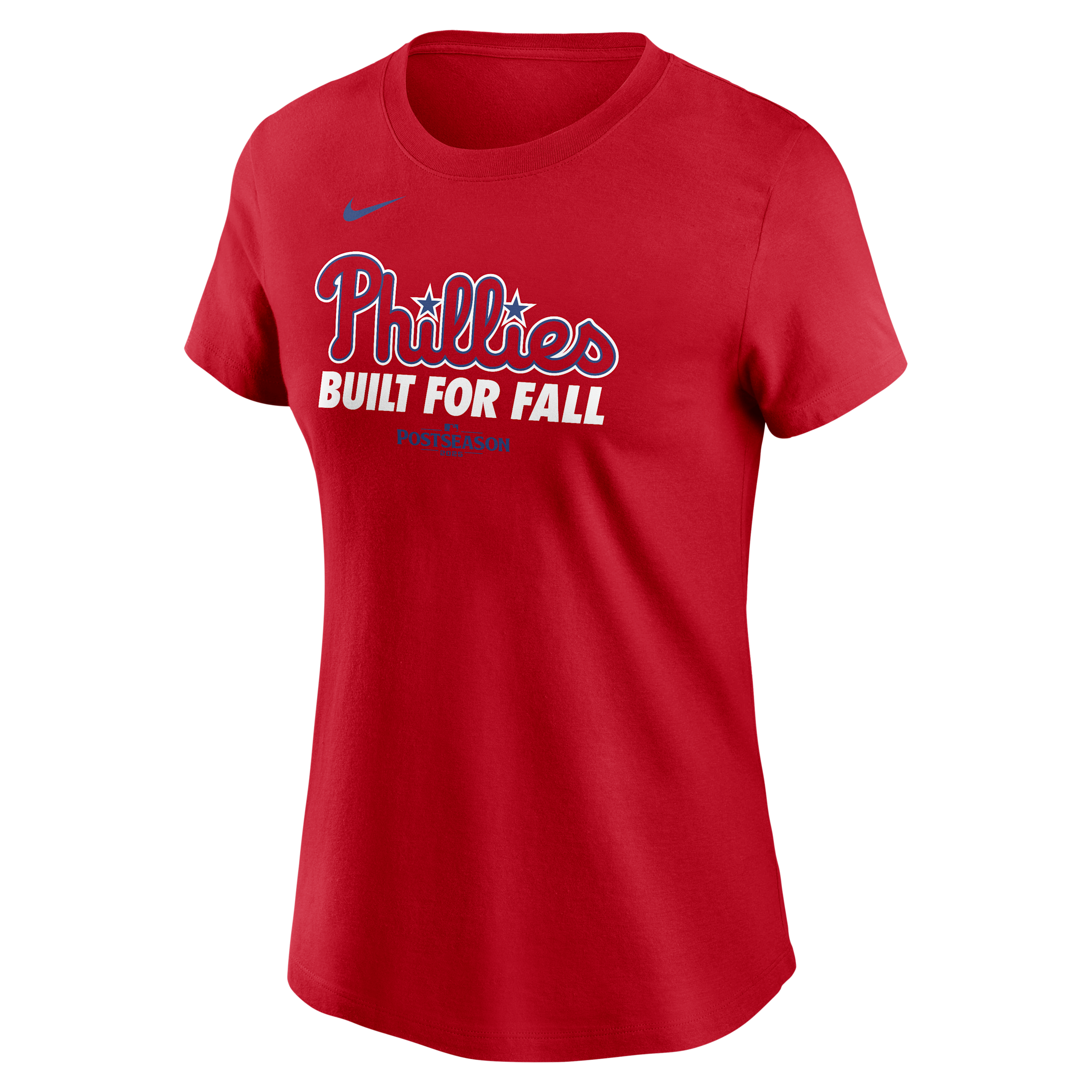 Nike Philadelphia Phillies 2025 Postseason Authentic Collection  Women's Mlb T-shirt In Red
