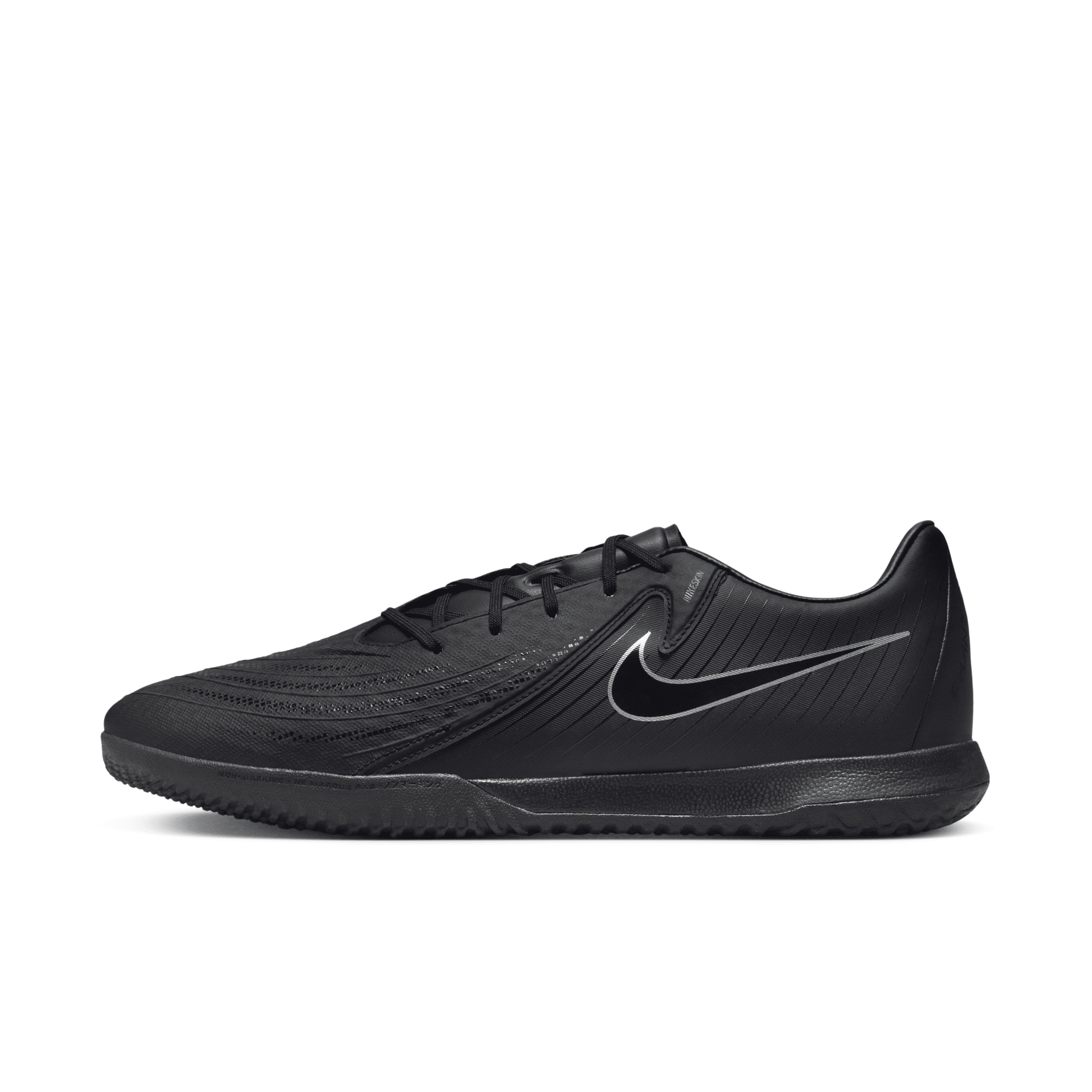 Nike Men's Phantom Gx 2 Academy Ic Low-top Soccer Shoes In Black