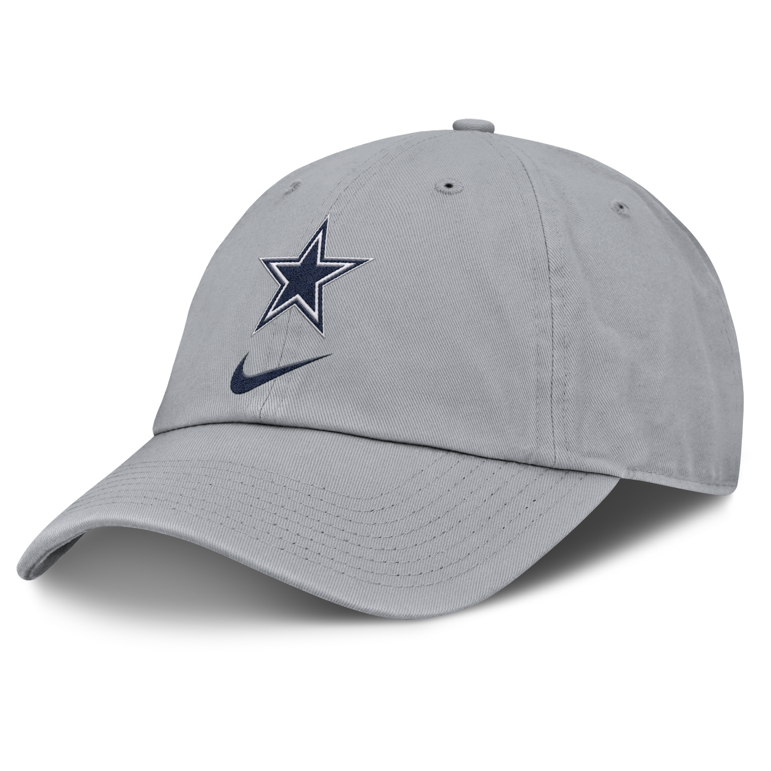Nike Dallas Cowboys Club  Men's Nfl Adjustable Hat In Gray
