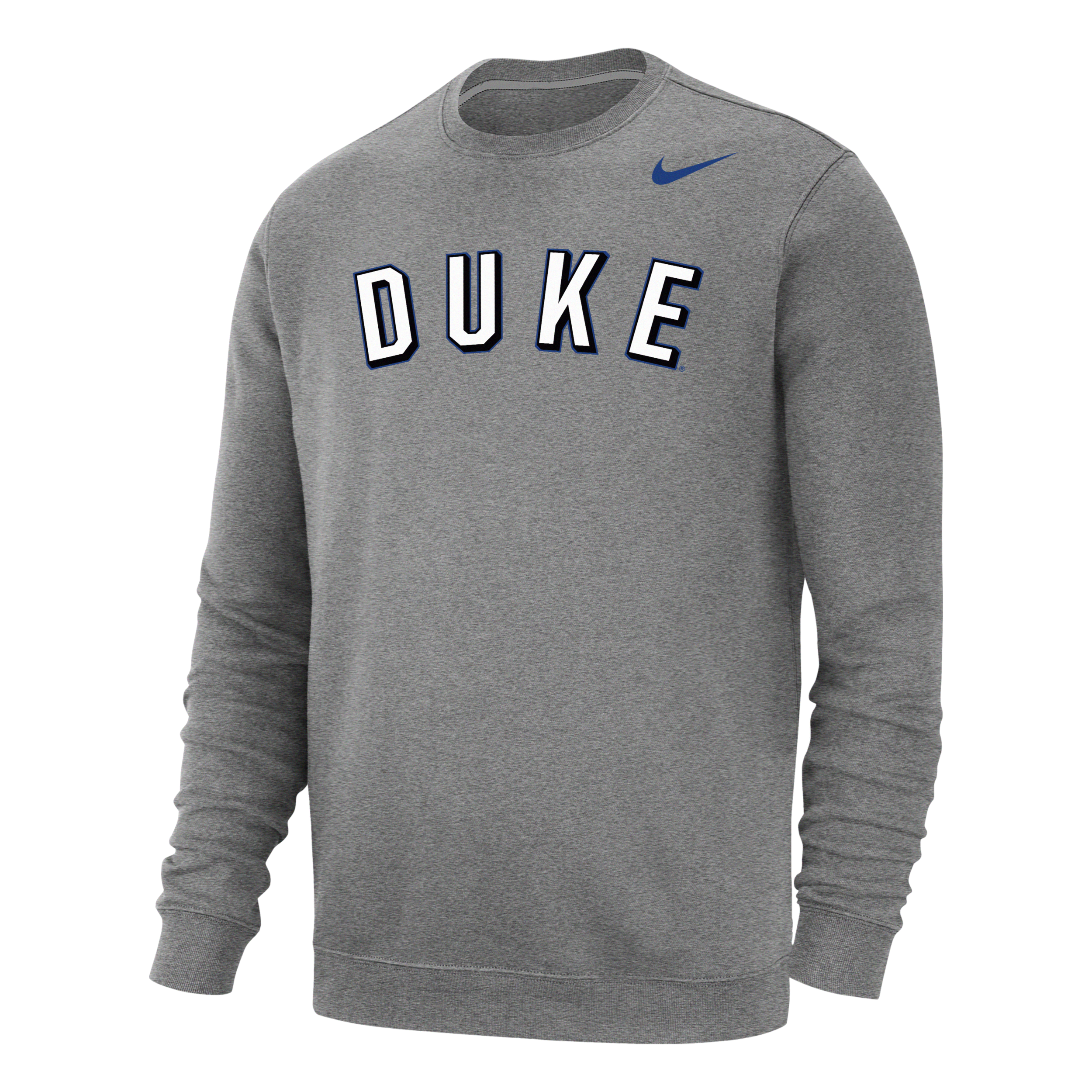 Nike Duke Club Fleece  Men's College Sweatshirt In Grey