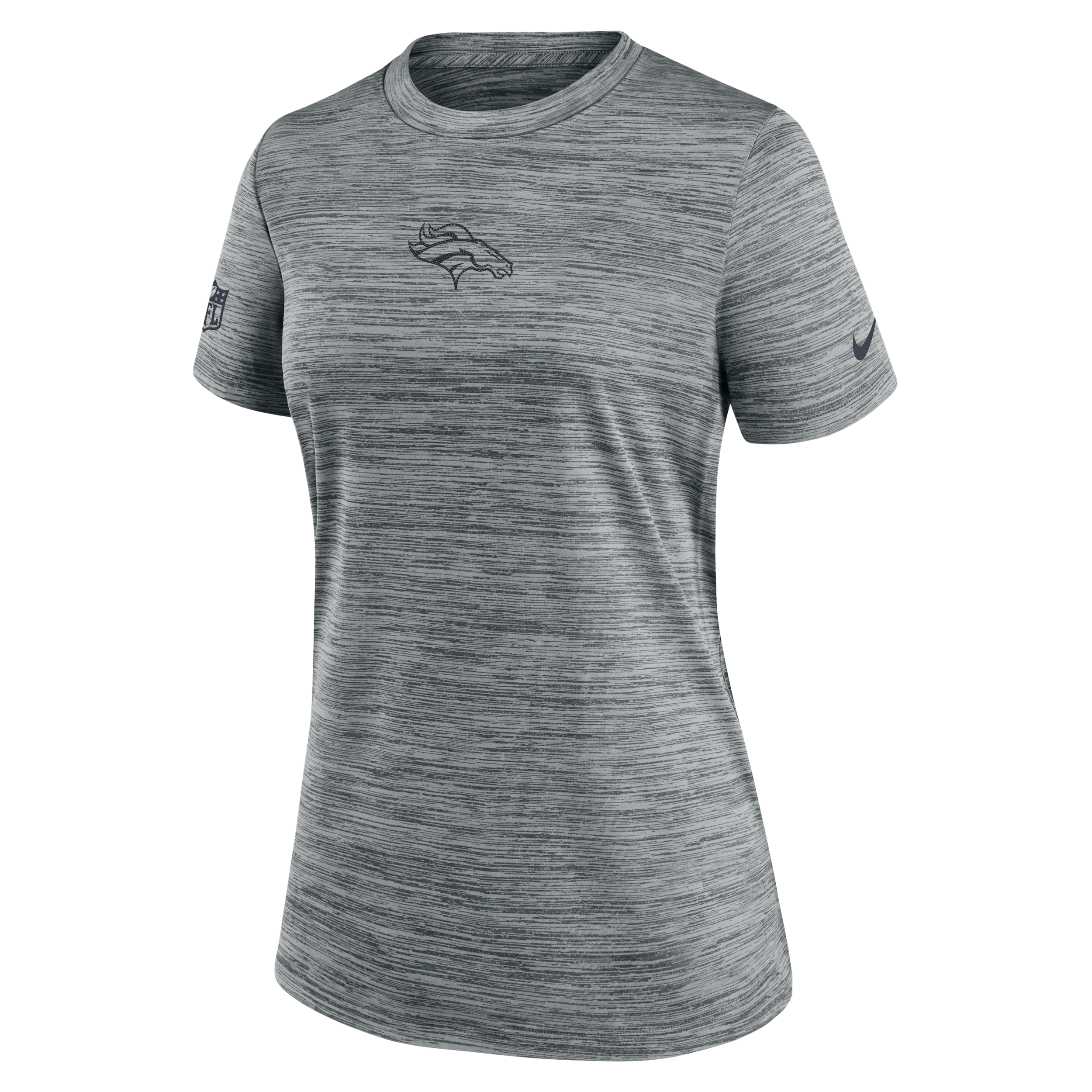 Nike Denver Broncos Sideline Team Issue Velocity Women's Dri-fit Nfl T-shirt