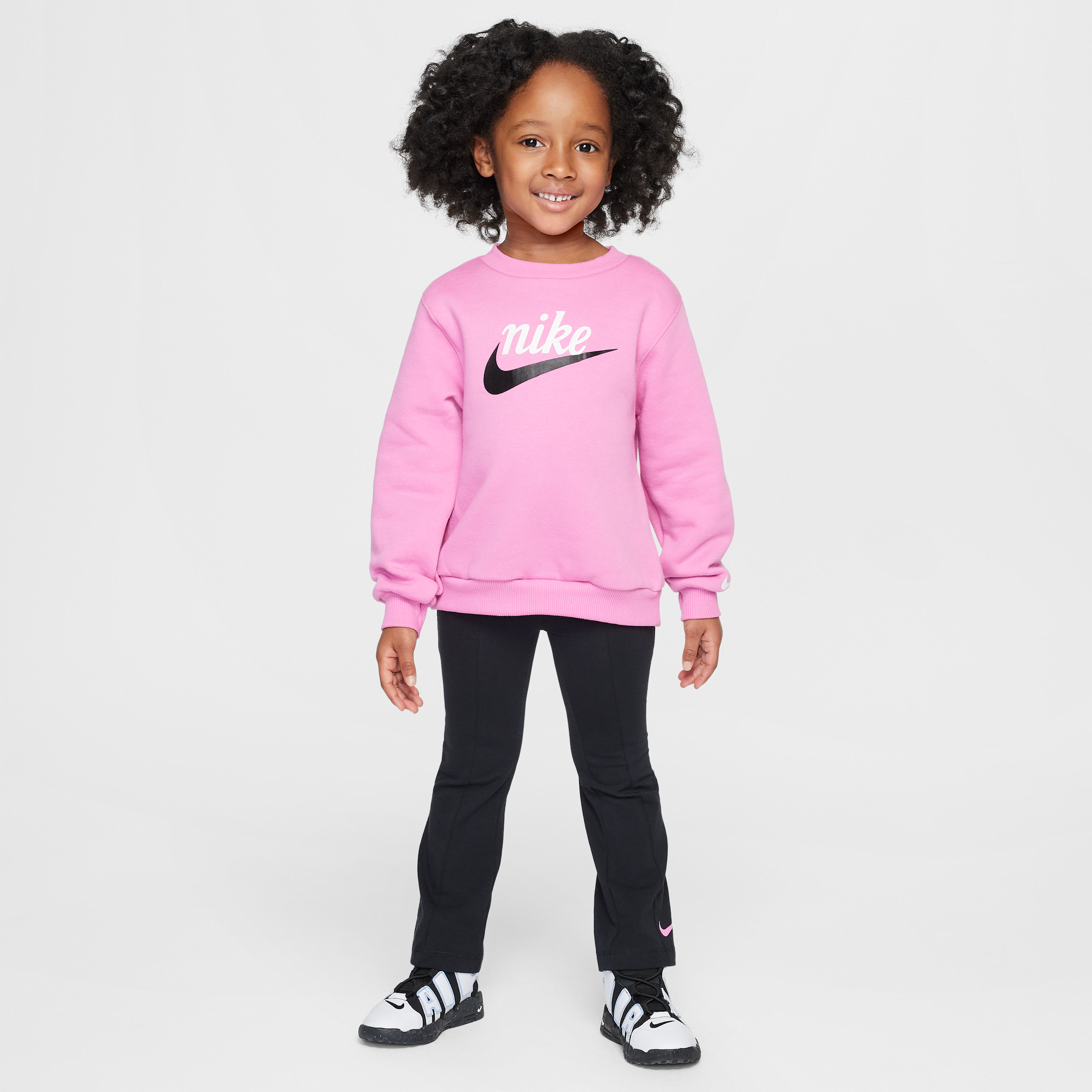 Nike New Impressions Toddler 2-piece Leggings Set In Black