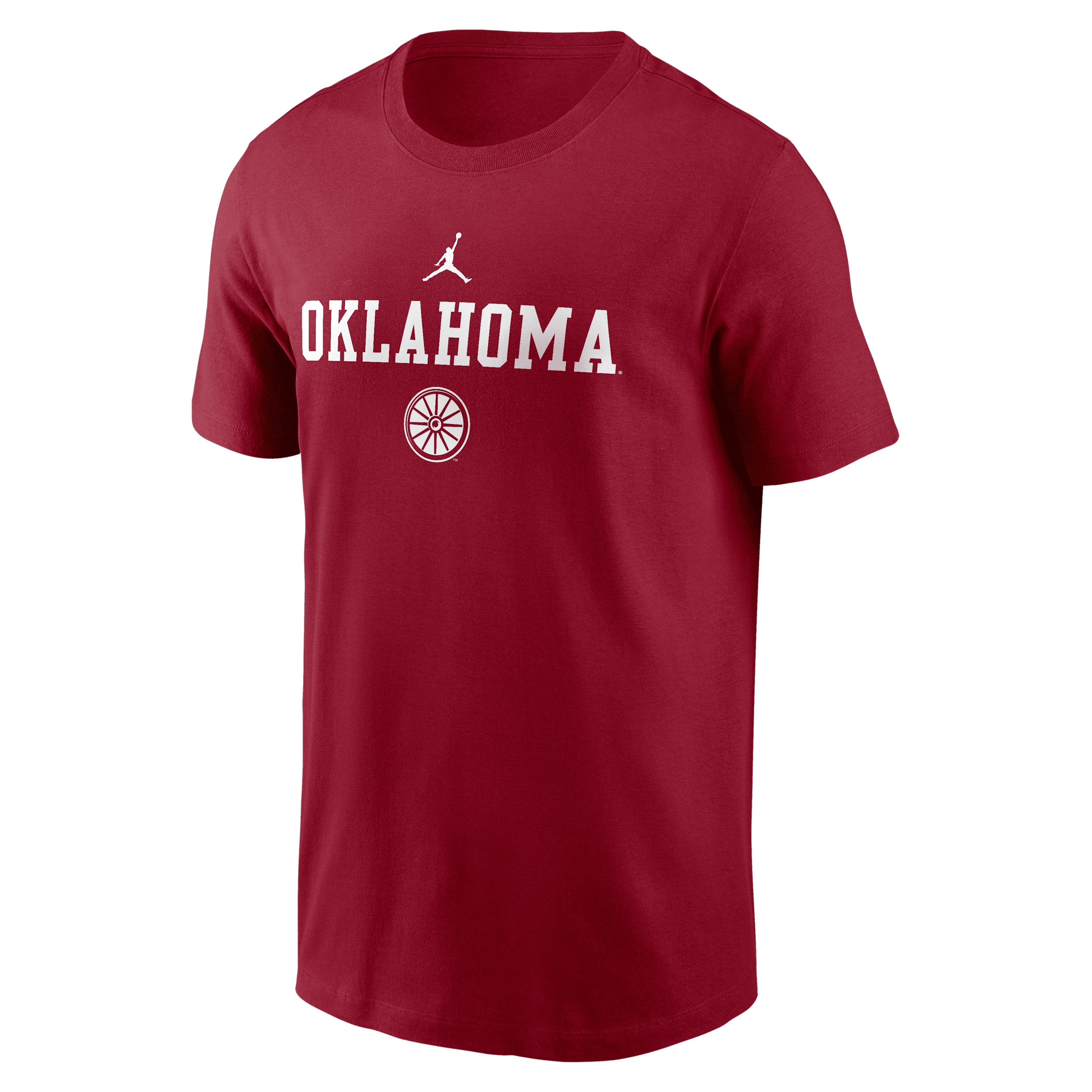Jordan Oklahoma 2-hit Stacked Nike Men's College T-shirt