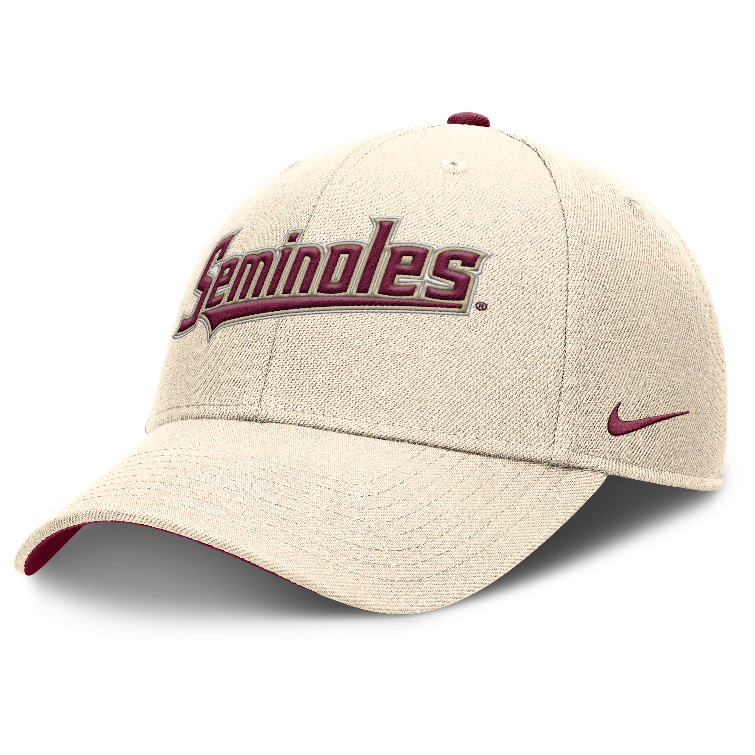 Nike Florida State Seminoles Primetime Rise  Men's College Adjustable Hat In Brown