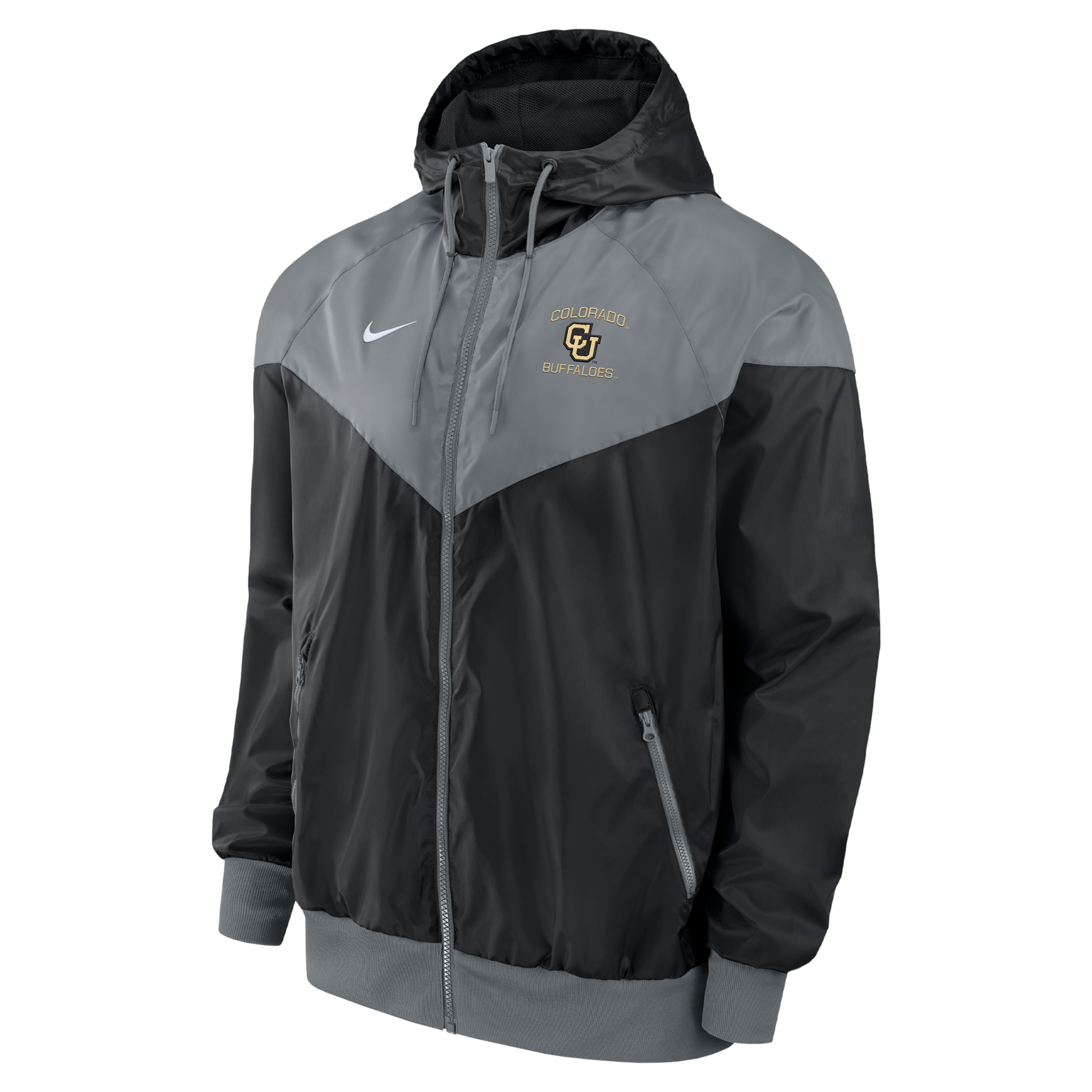 Colorado Buffaloes Nike Men's Windrunner Jacket in Black | M62068E168COLO-BLK