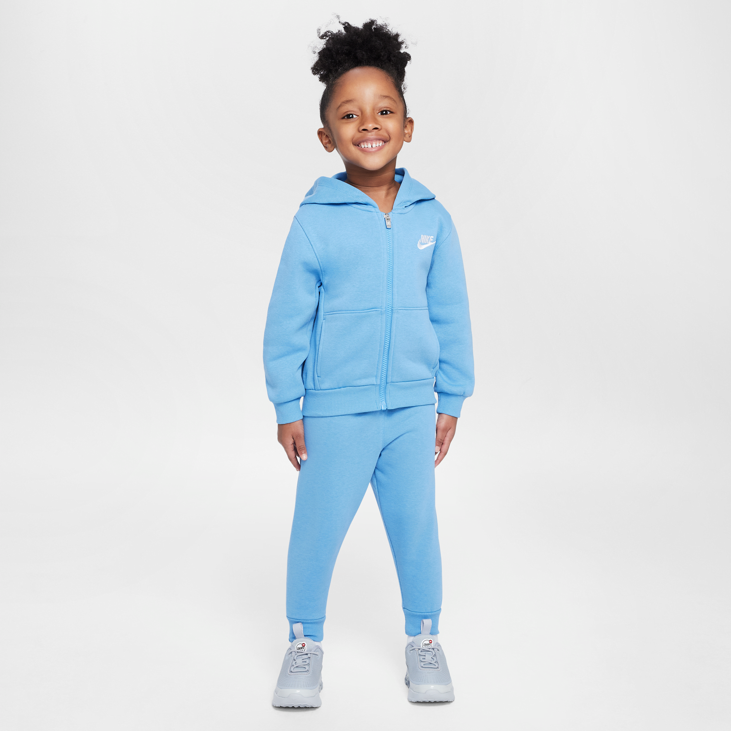 NIKE FULL-ZIP CLUB SET TODDLER 2-PIECE HOODIE SET 1015782257