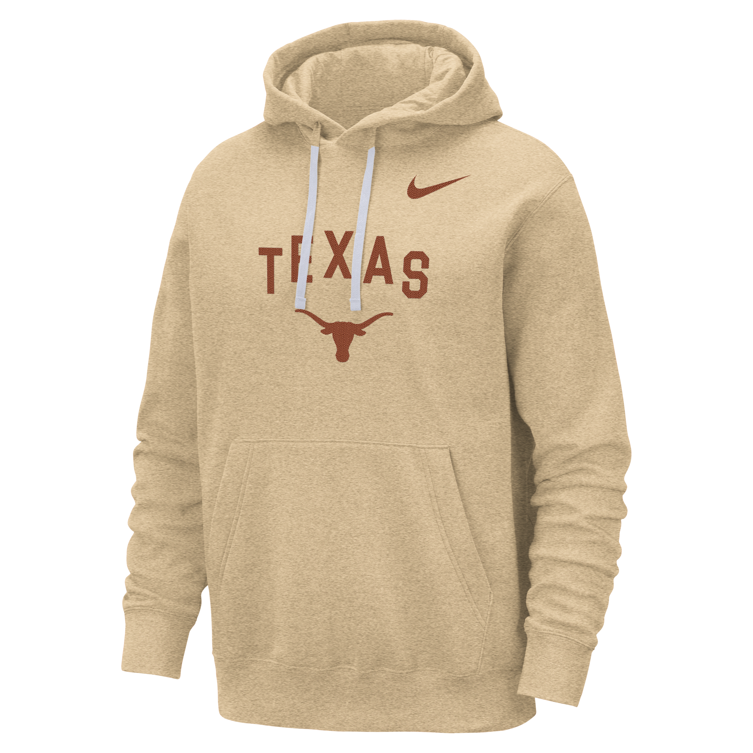 Nike Texas Club Fleece  Men's College Pullover Hoodie In Brown