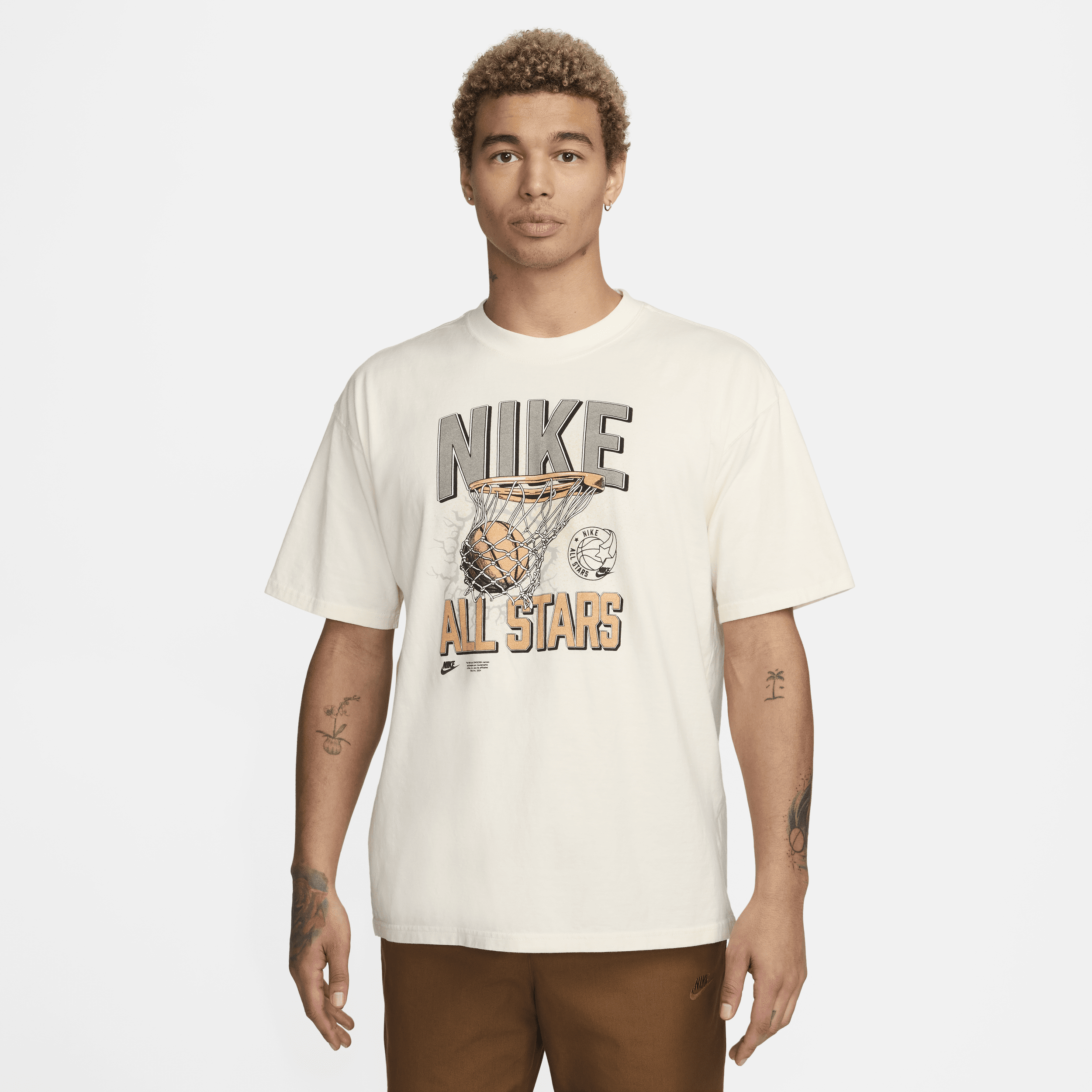 Nike Men's  Sportswear Max90 T-shirt In Brown