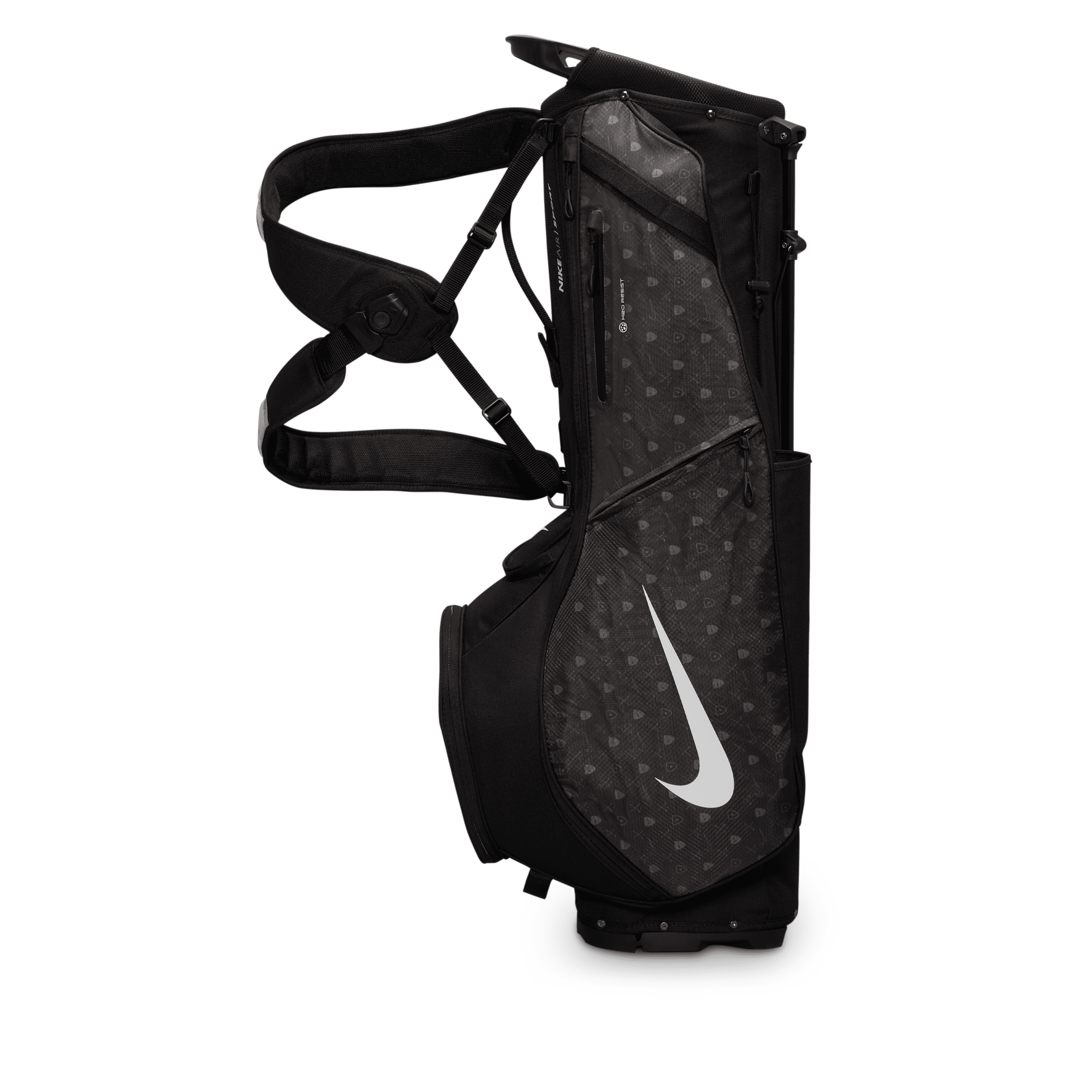 Nike Unisex Air Sport 2 Golf Bag In Black