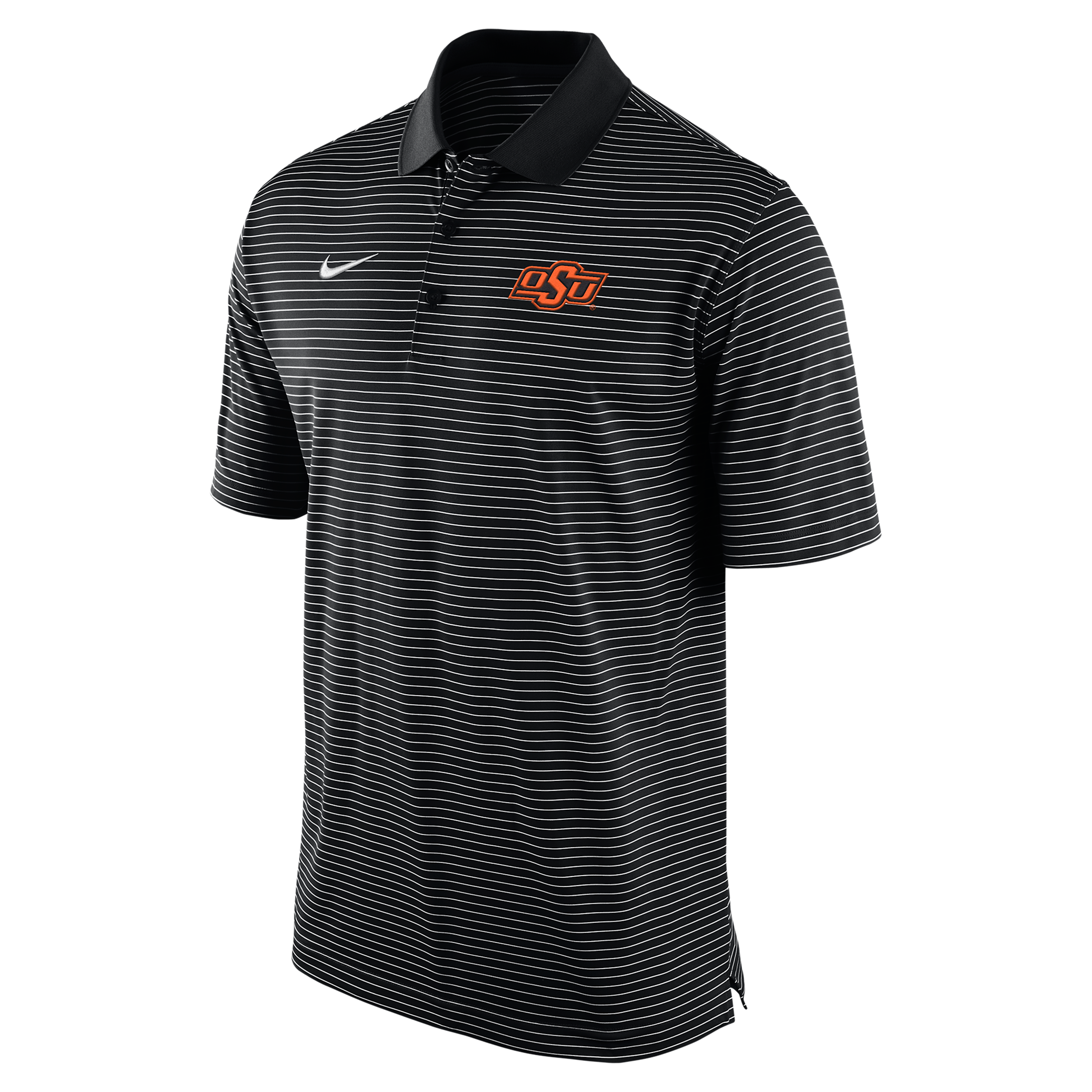 Oklahoma State Tour Nike Men's Dri-FIT College Polo in Black | IV9732-010