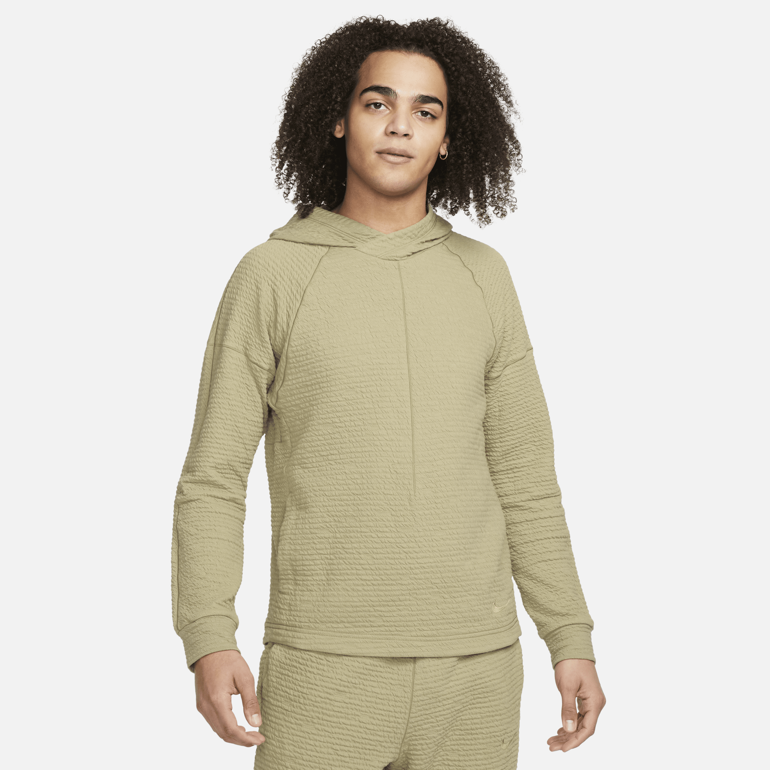 Nike Men's  Yoga Dri-fit Pullover In Brown