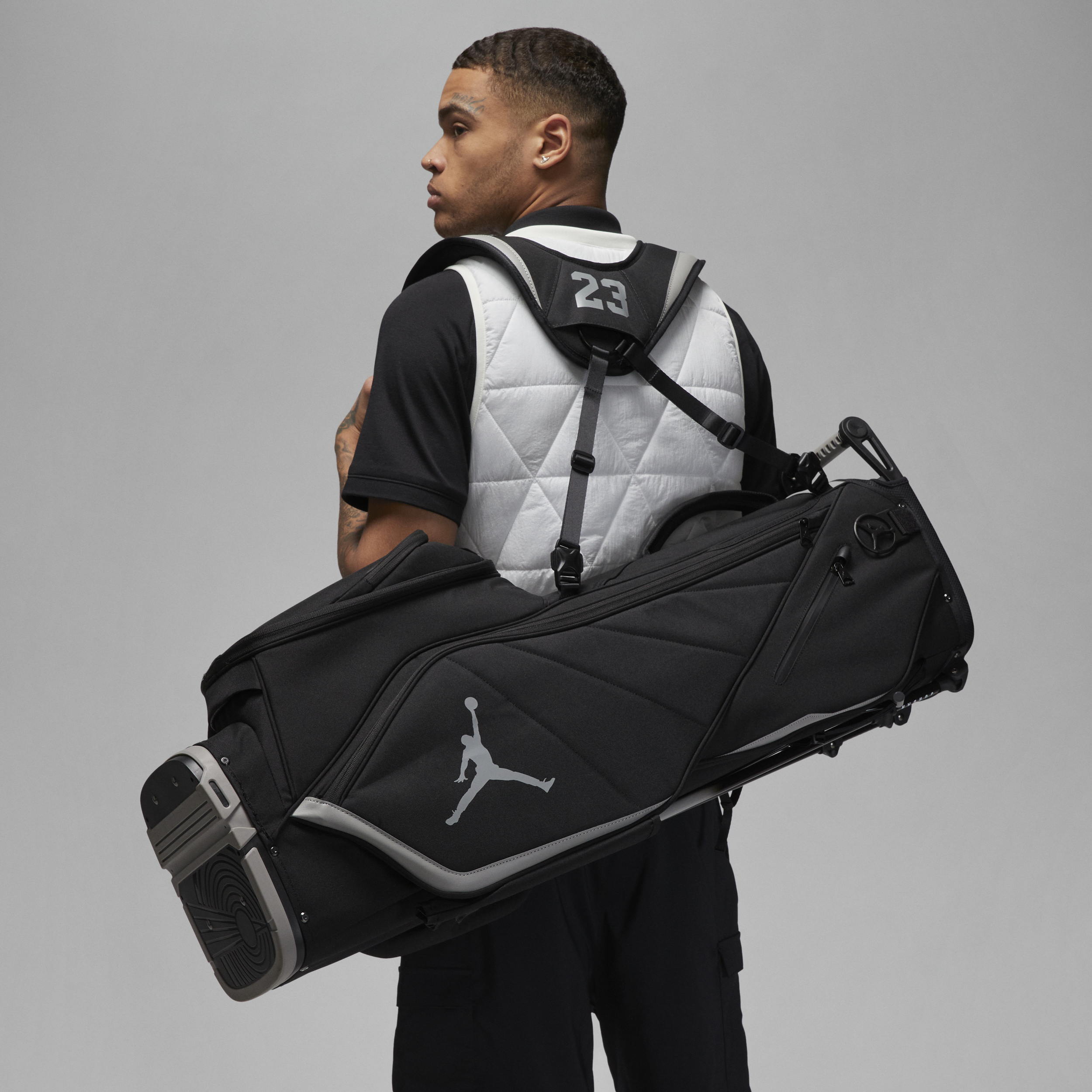 Jordan Fadeaway 6-way Golf Bag In Black