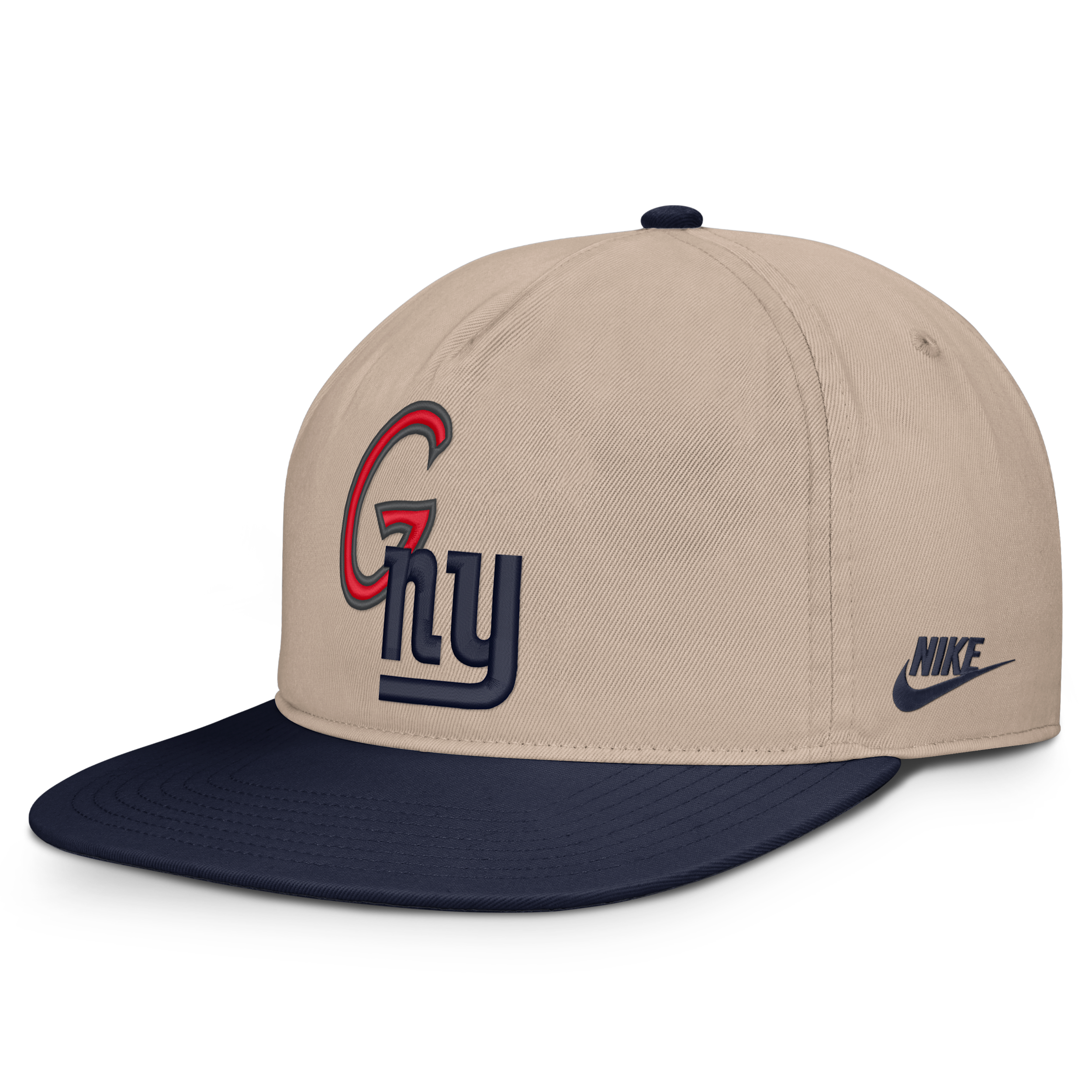 New York Giants Rewind Pro Nike Men's NFL Adjustable Hat in Brown | NF570J2S8IV-SF5