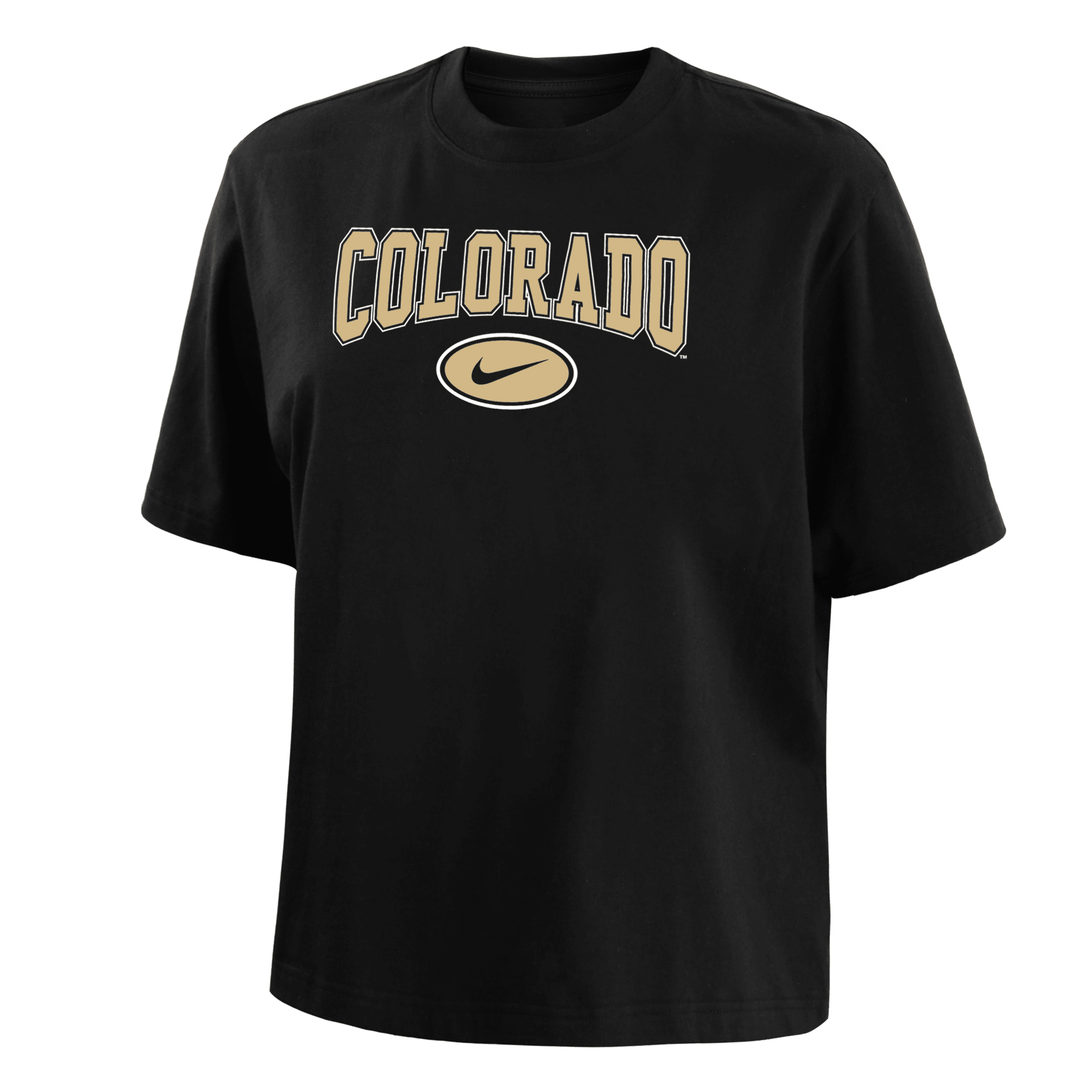 Nike Colorado  Women's College Boxy T-shirt In Black