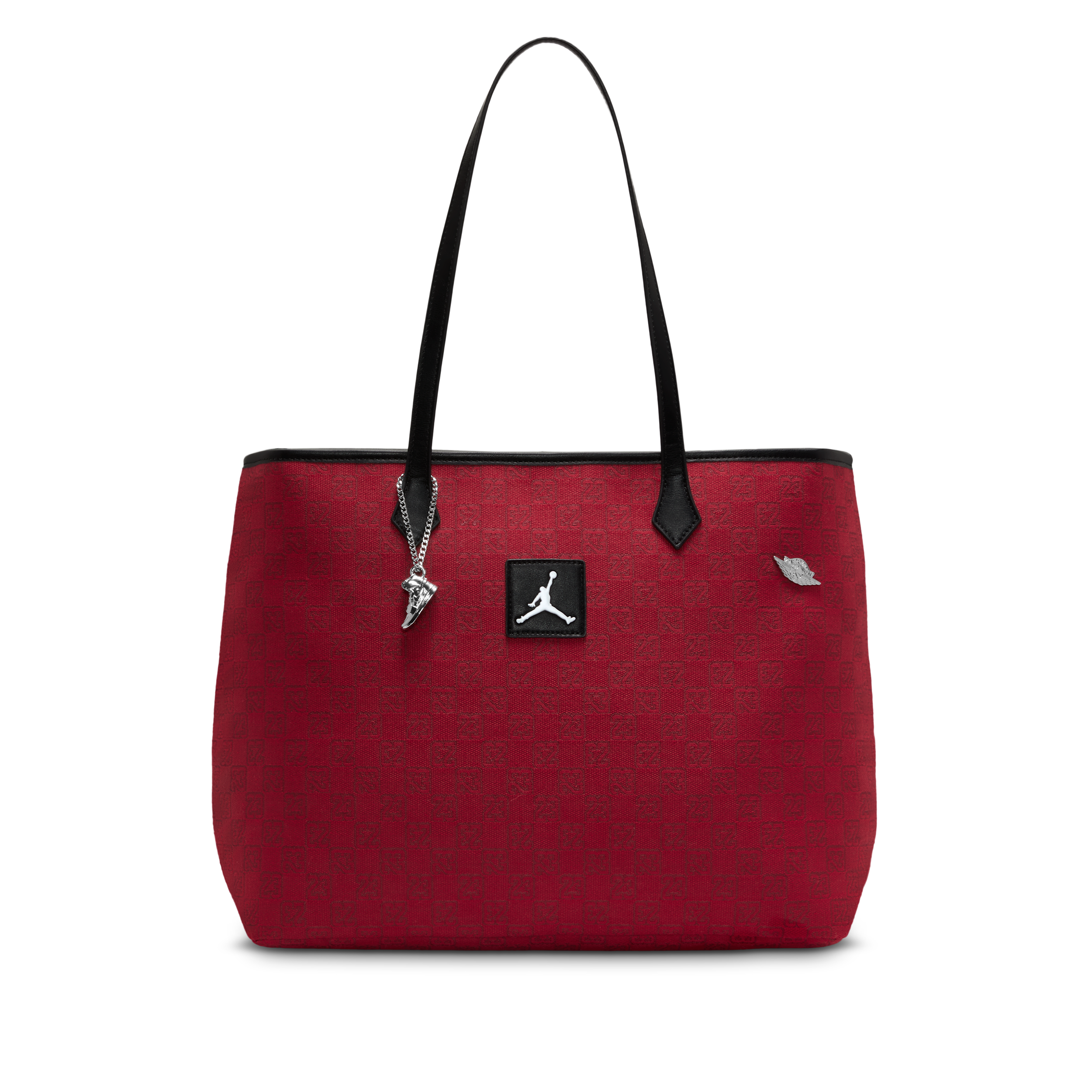 Jordan Monogram Tote Bag (32l) In Red