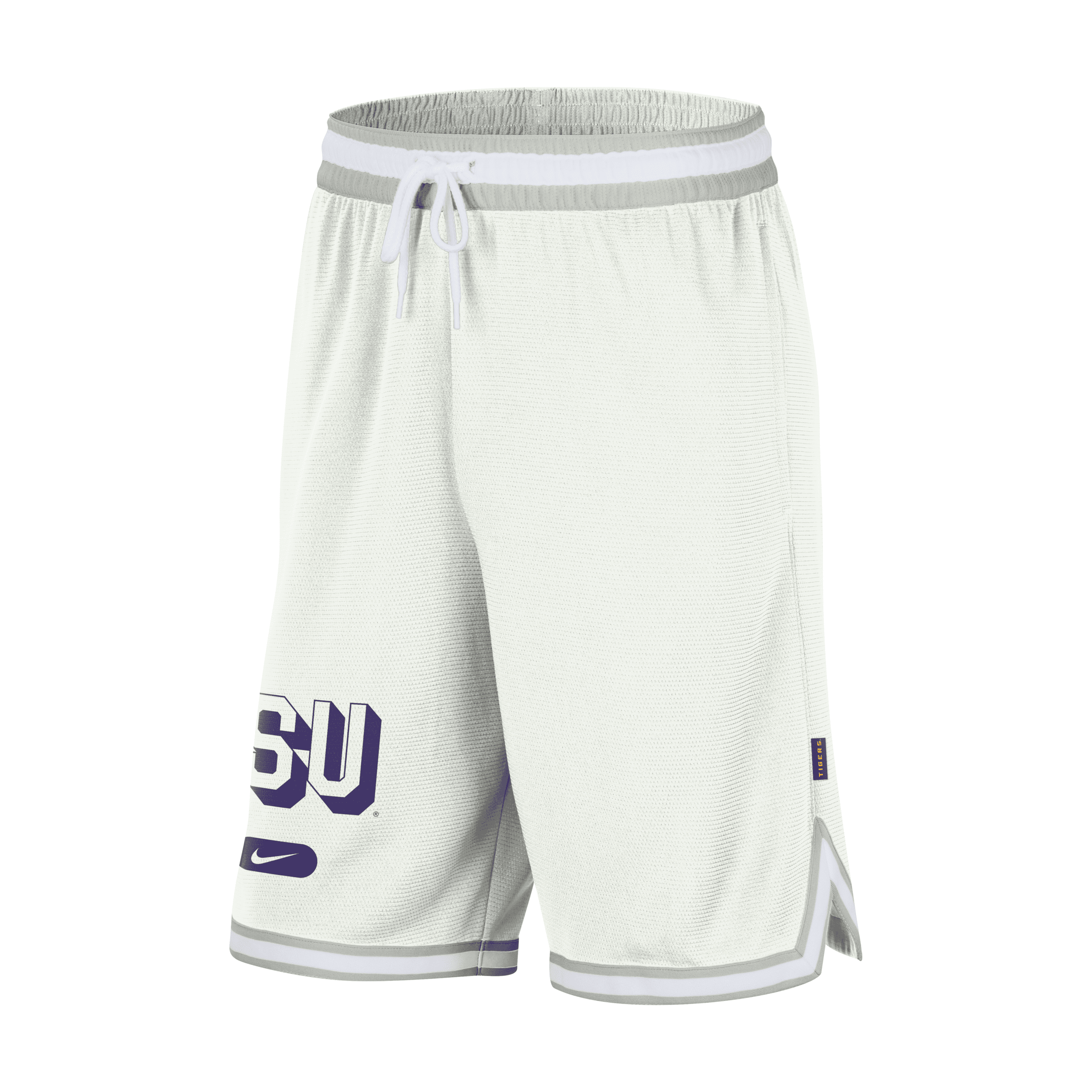Shop Nike Lsu Dna 3.0  Men's Dri-fit College Shorts In White