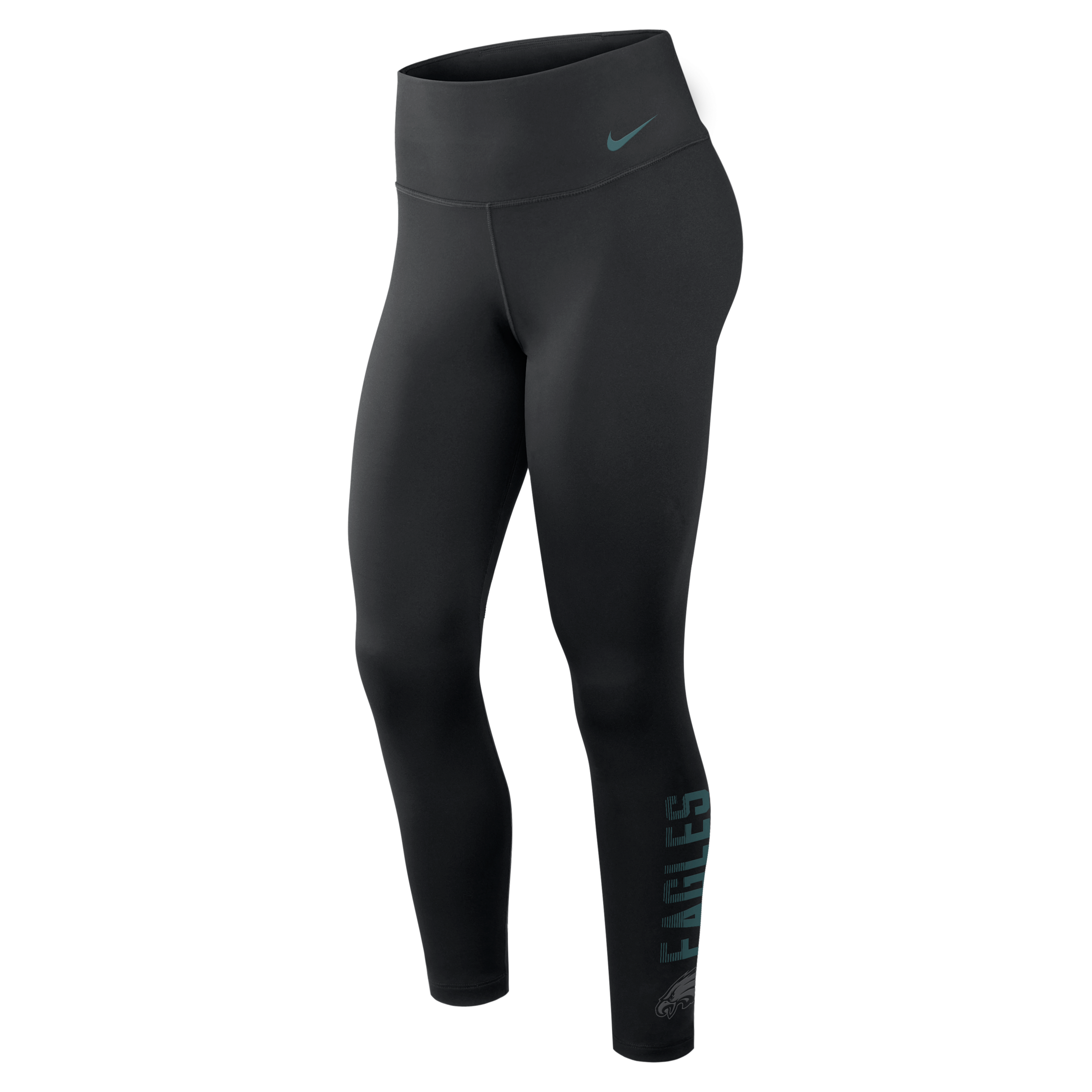 Philadelphia Eagles Primetime One Nike Women's Dri-FIT NFL High-Rise Leggings in Black | 050L00A86-F4T