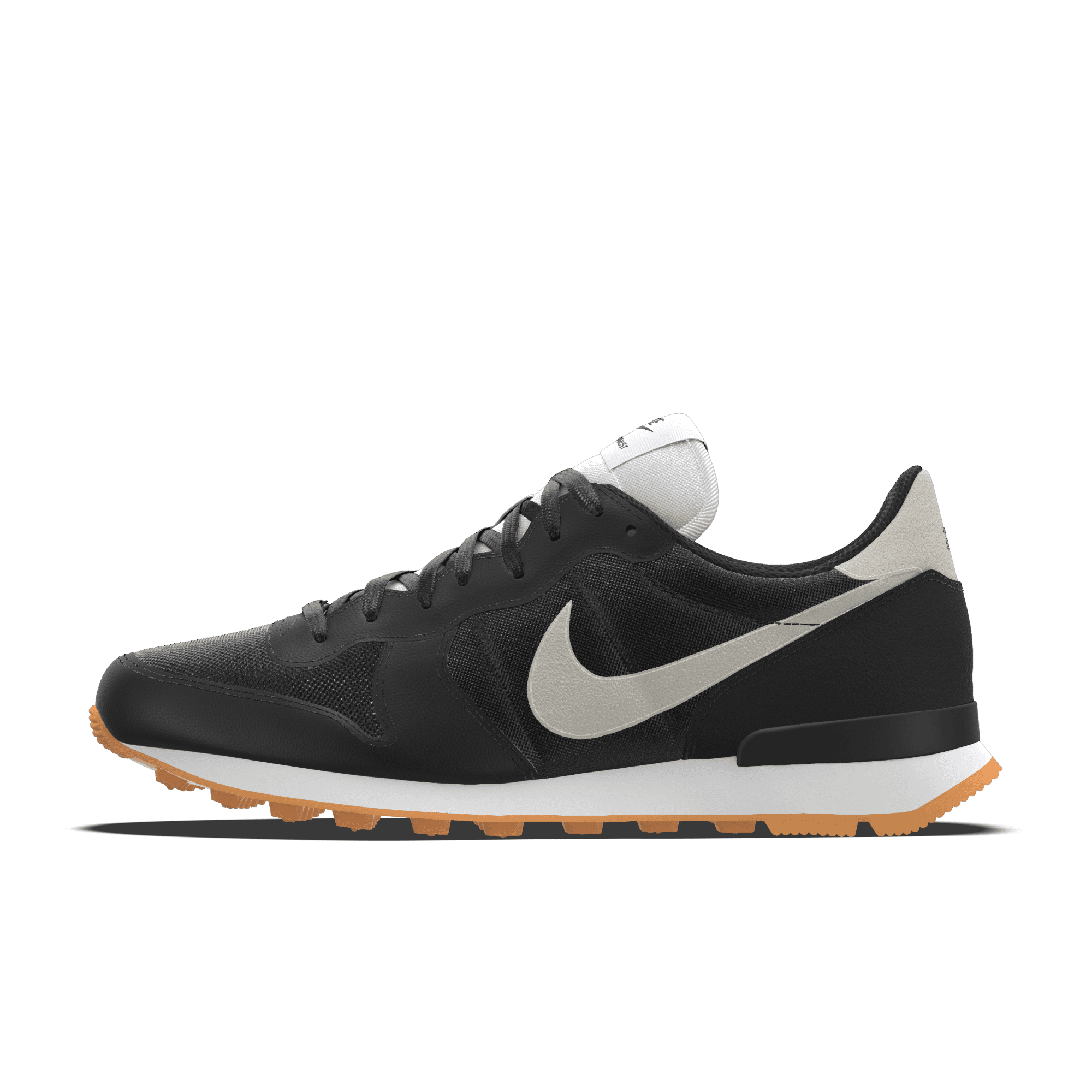 Nike Men's Internationalist By You Custom Shoes In Black