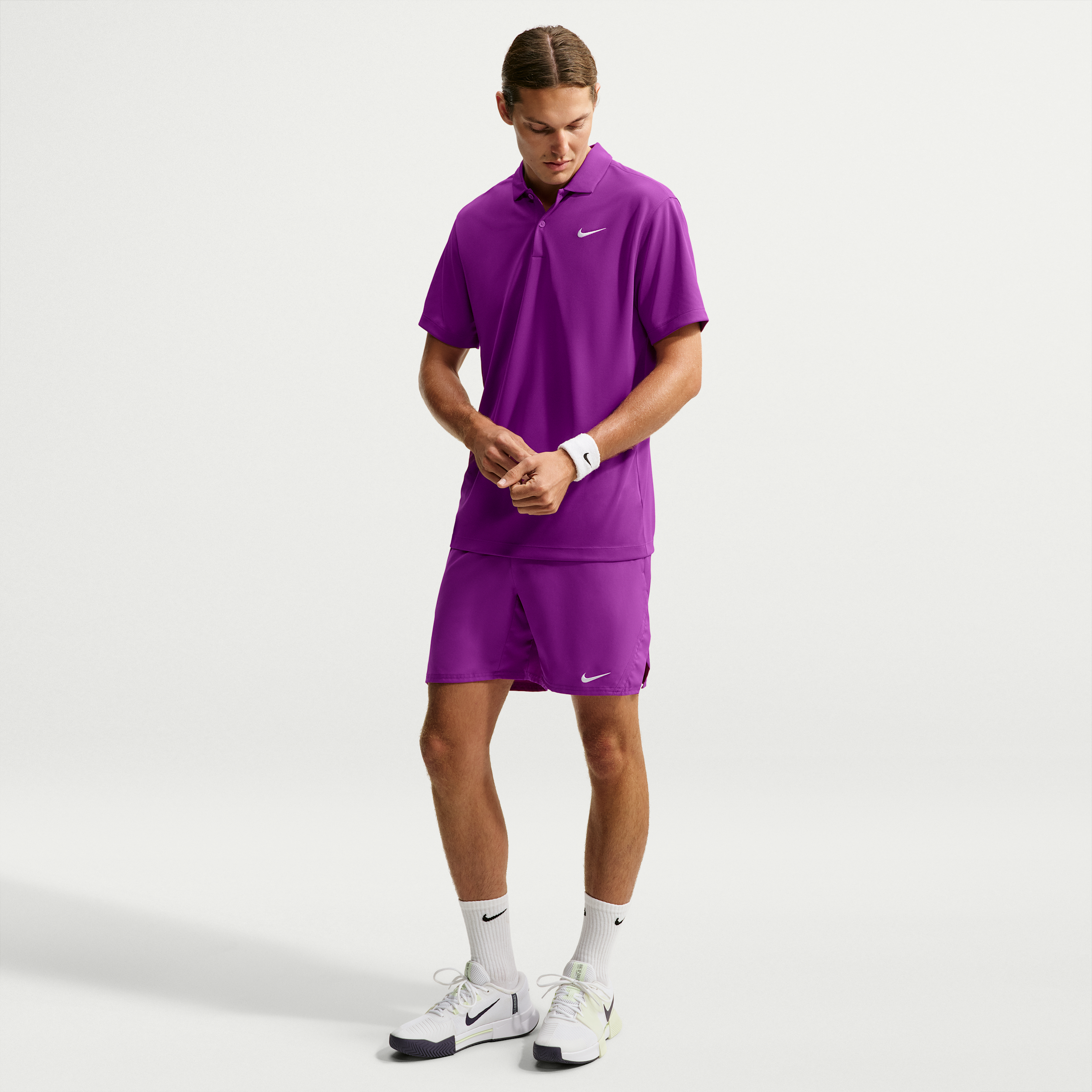 Nike Men's Court Victory Dri-FIT 7" Tennis Shorts in Purple | FD5380-505