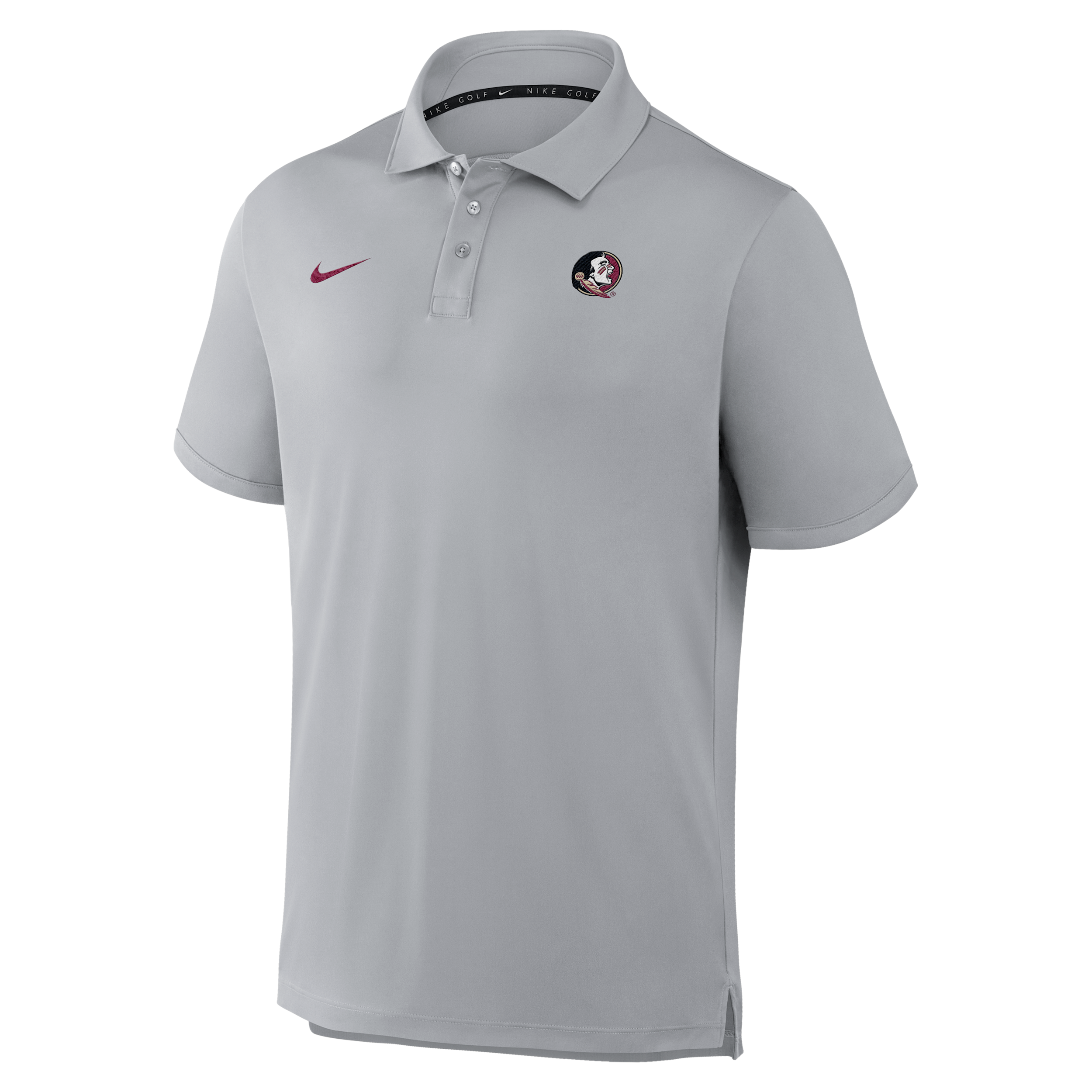 Florida State Par Nike Men's Dri-FIT College Polo in Grey | 068801VFTN-P8H