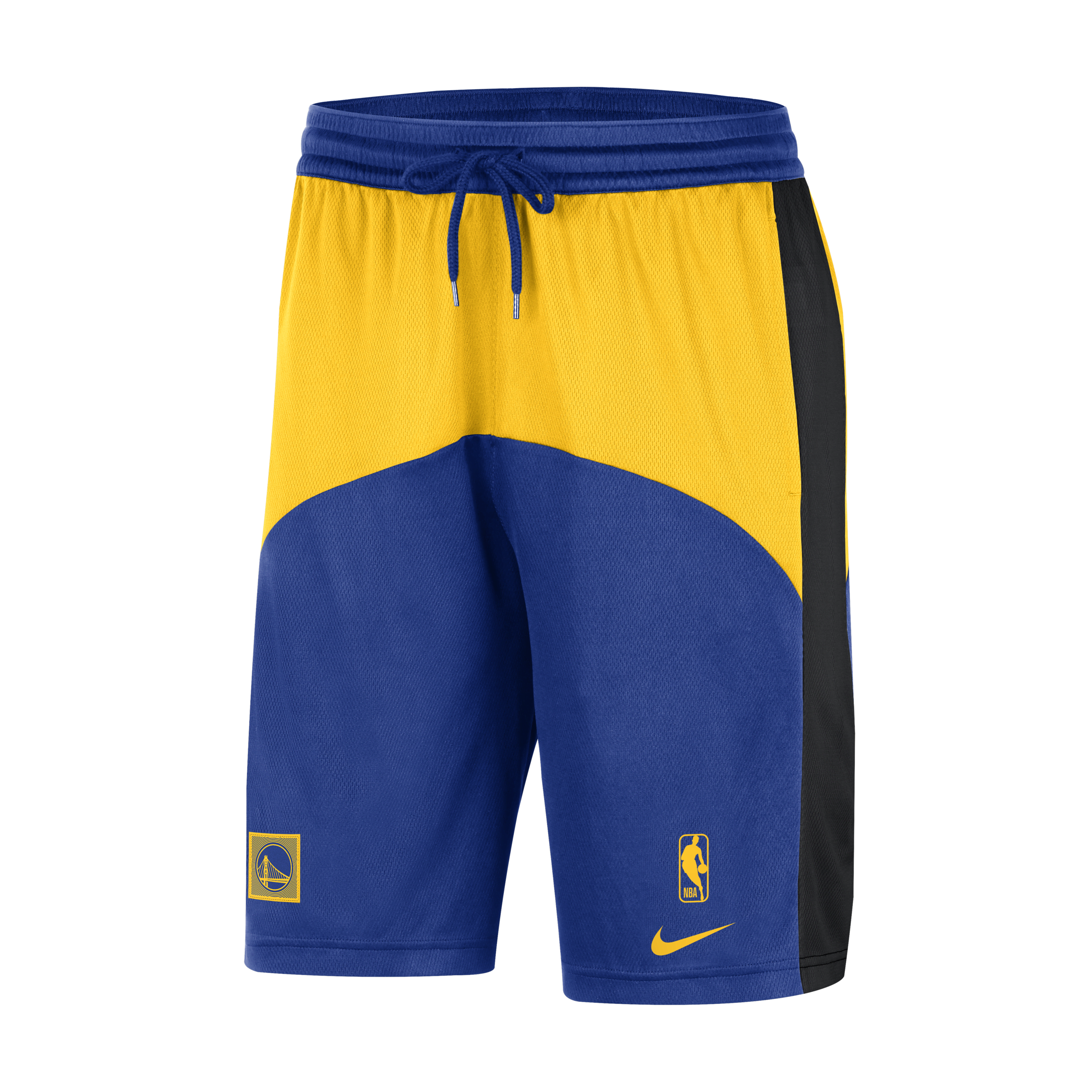 Nike Golden State Warriors Starting 5  Men's Dri-fit Nba Shorts In Yellow
