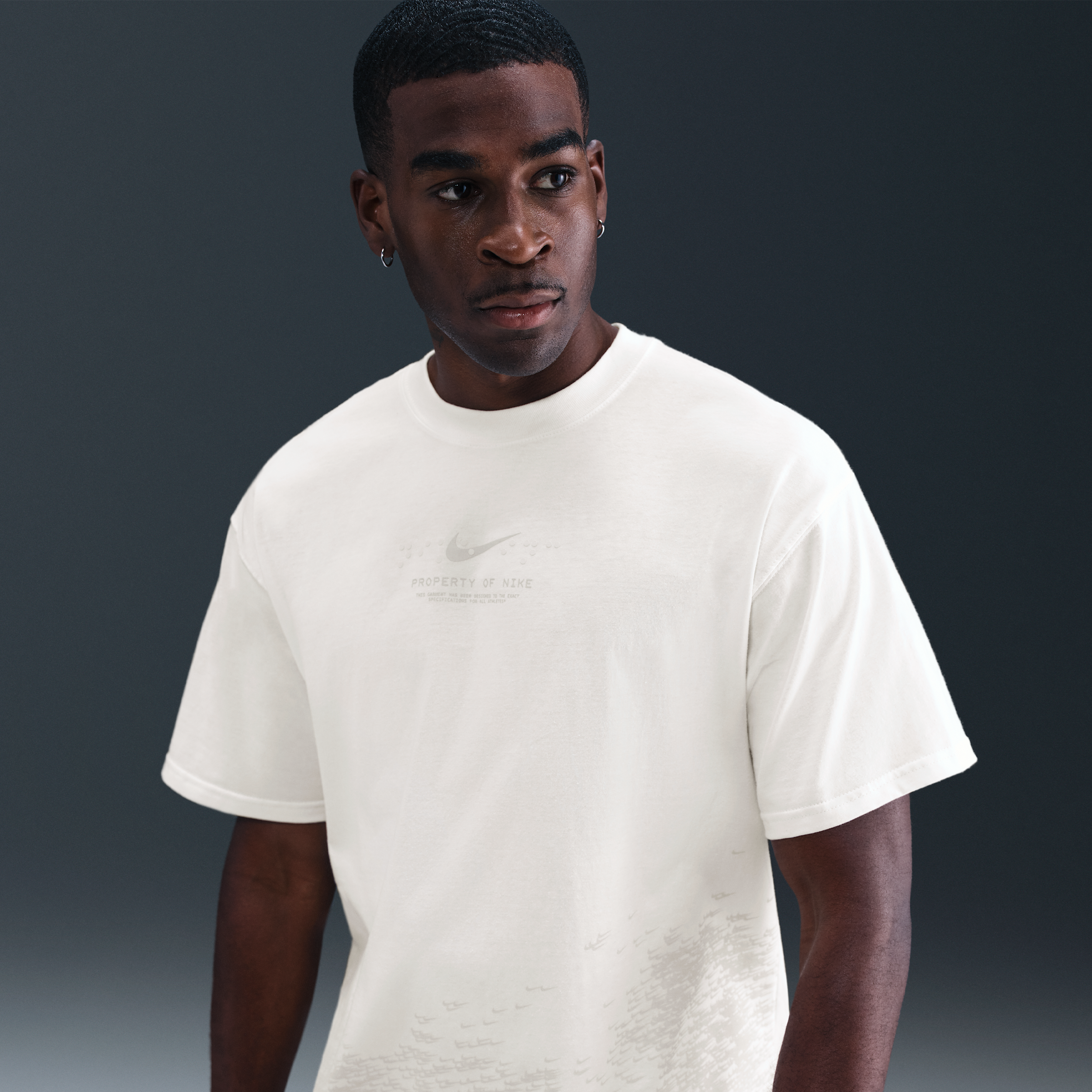 Nike Men's  Sportswear Max90 T-shirt In White