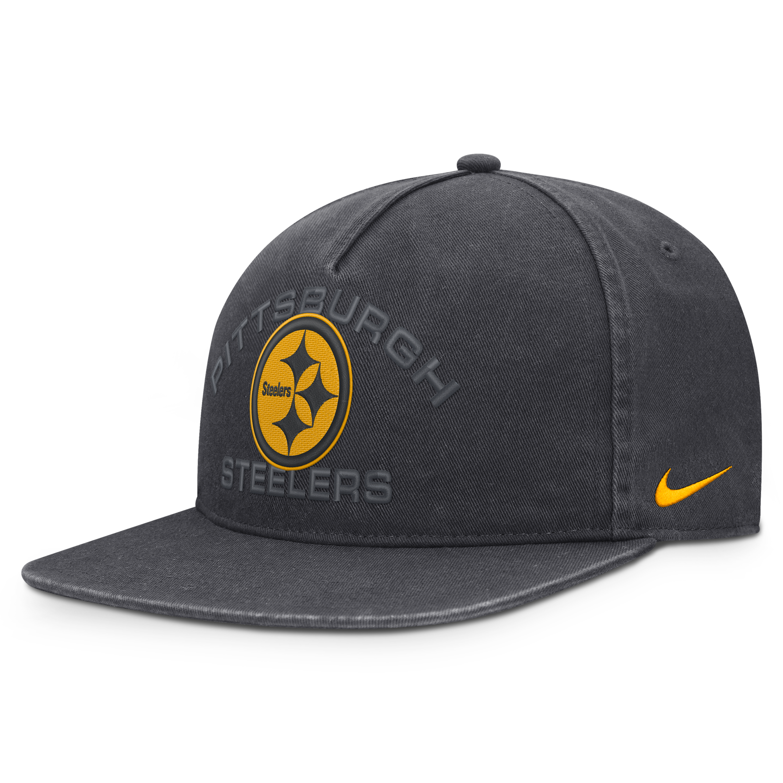 Pittsburgh Steelers Primetime Pro Nike Men's NFL Adjustable Hat in Grey | NF5706F7L-6CZ