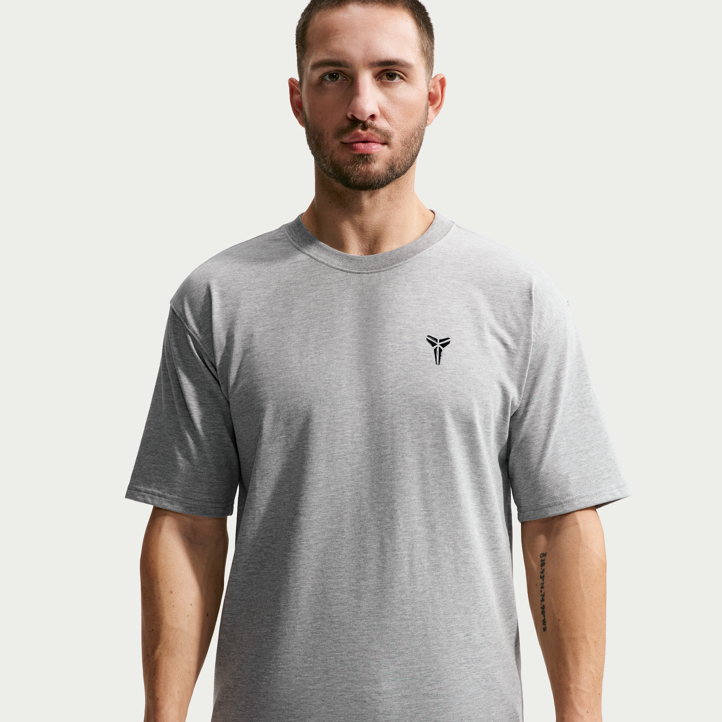 Kobe Nike Men's Dri-FIT Basketball T-Shirt in Grey | IQ6649-063