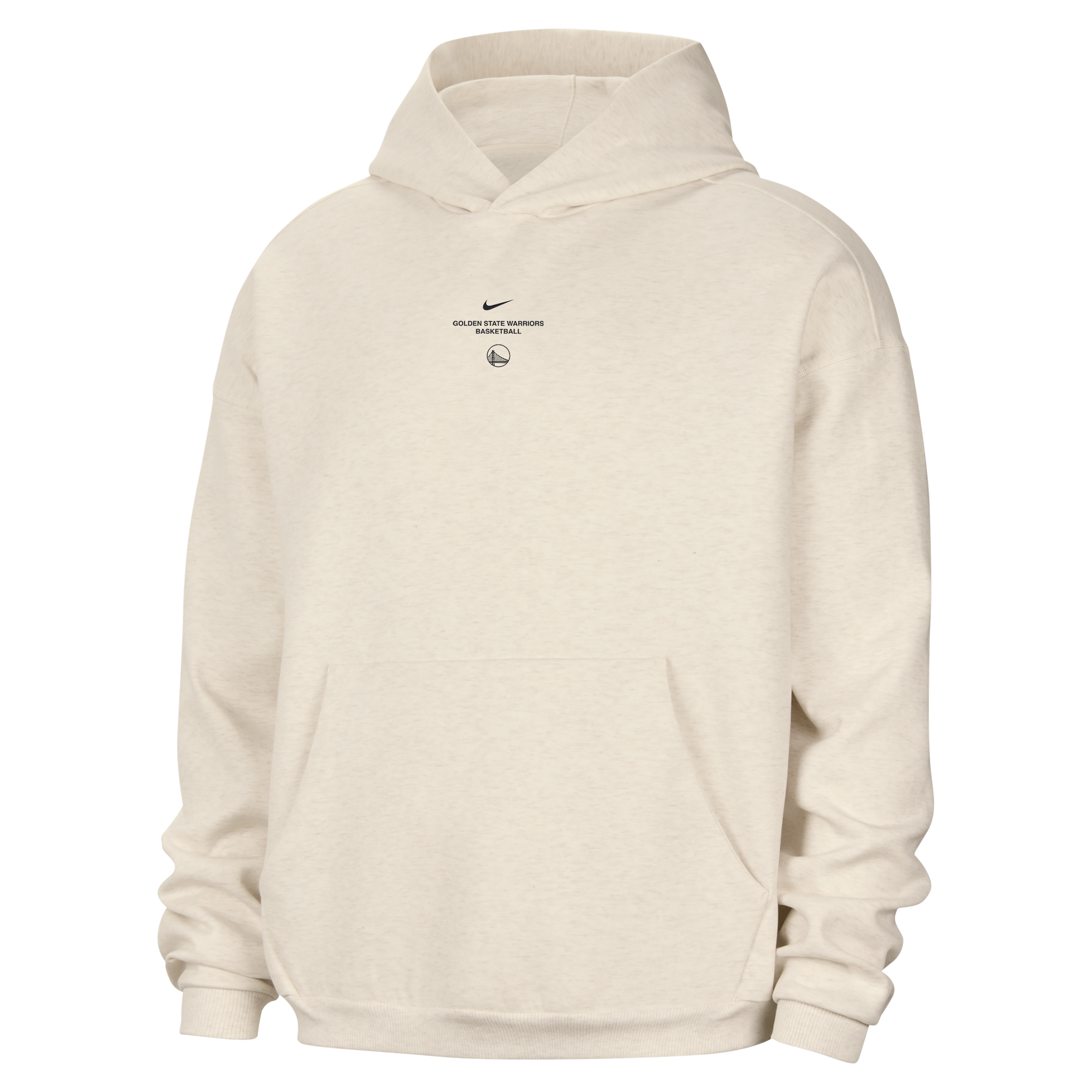 Nike Men's Golden State Warriors Standard Issue Basketball Hoodie in Brown | IO0862-110