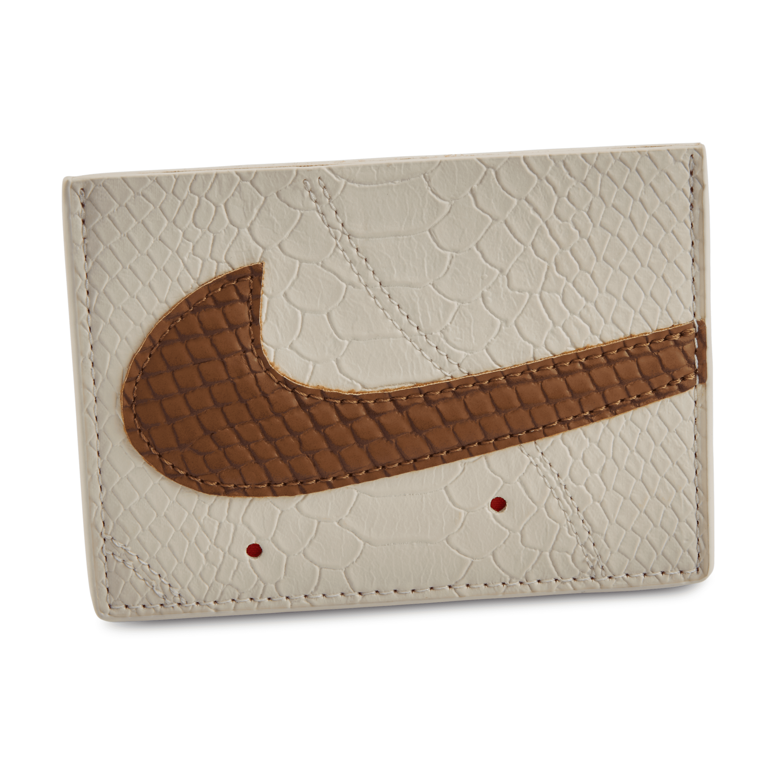 Nike Unisex Air Force 1 Card Wallet In Brown